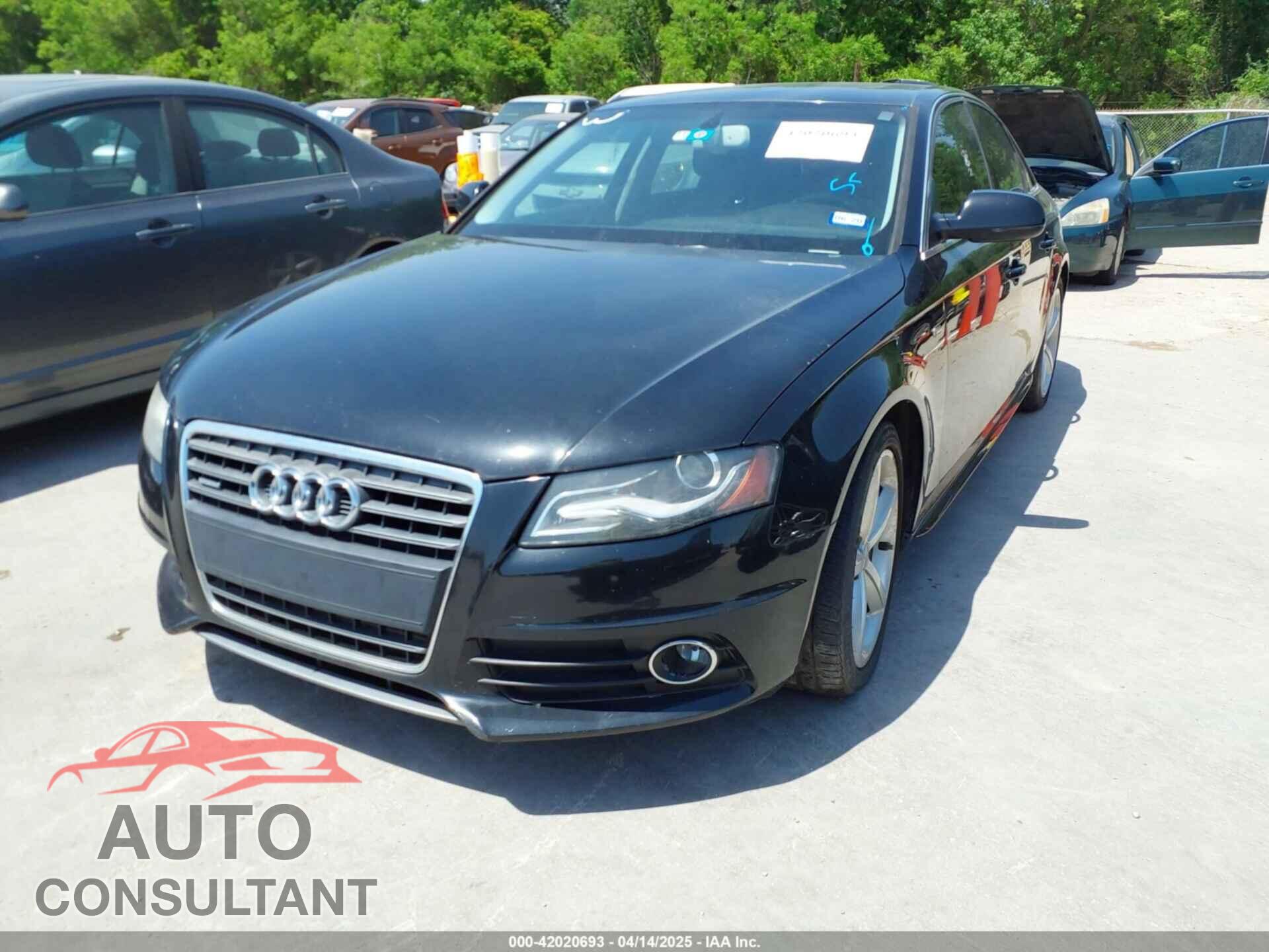 AUDI A4 2012 - WAUKFBFL3CN002477