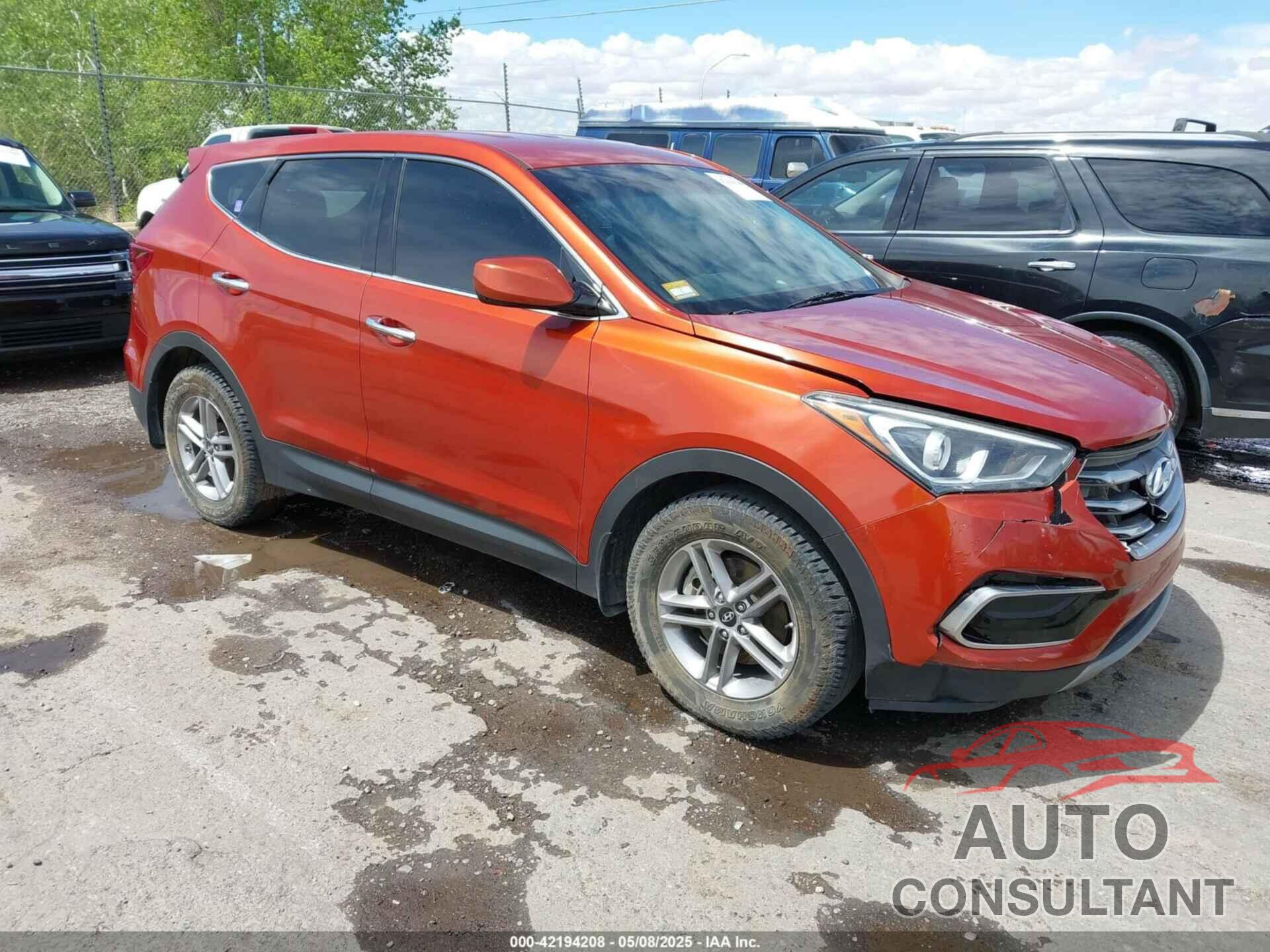 HYUNDAI SANTA FE SPORT 2017 - 5XYZT3LB9HG488884