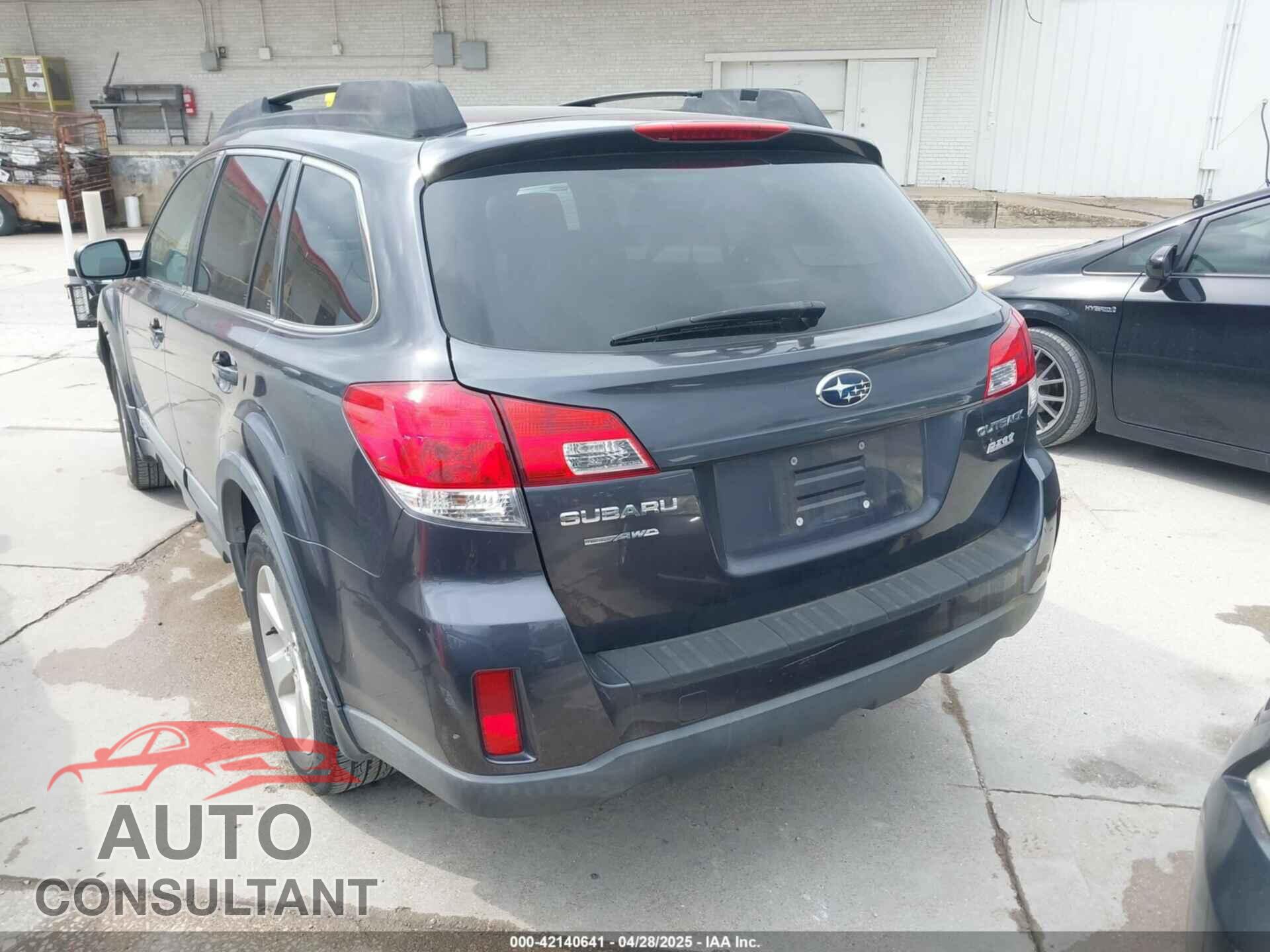 SUBARU OUTBACK 2013 - 4S4BRBCC5D3252455