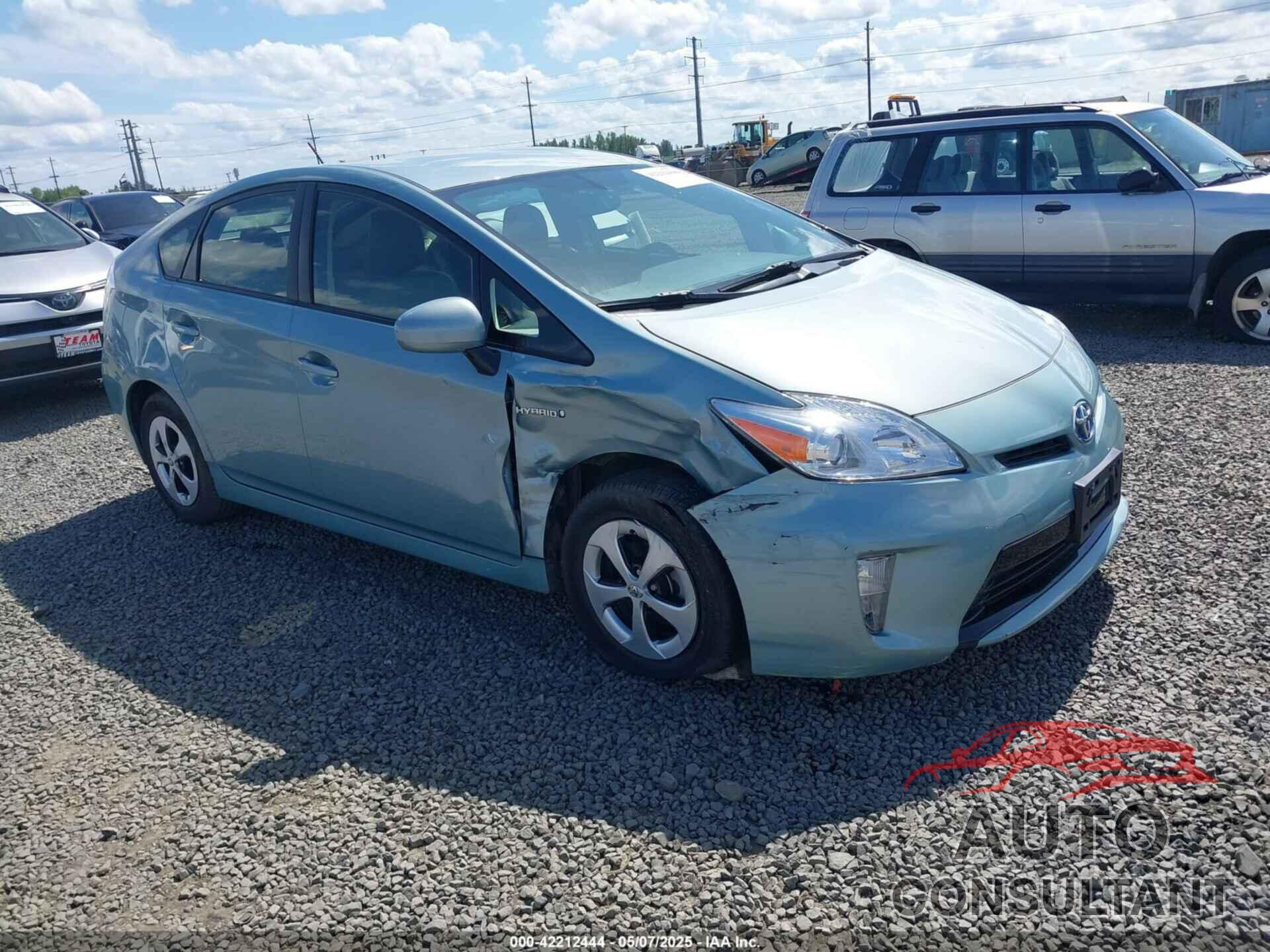 TOYOTA PRIUS 2013 - JTDKN3DU6D1620683