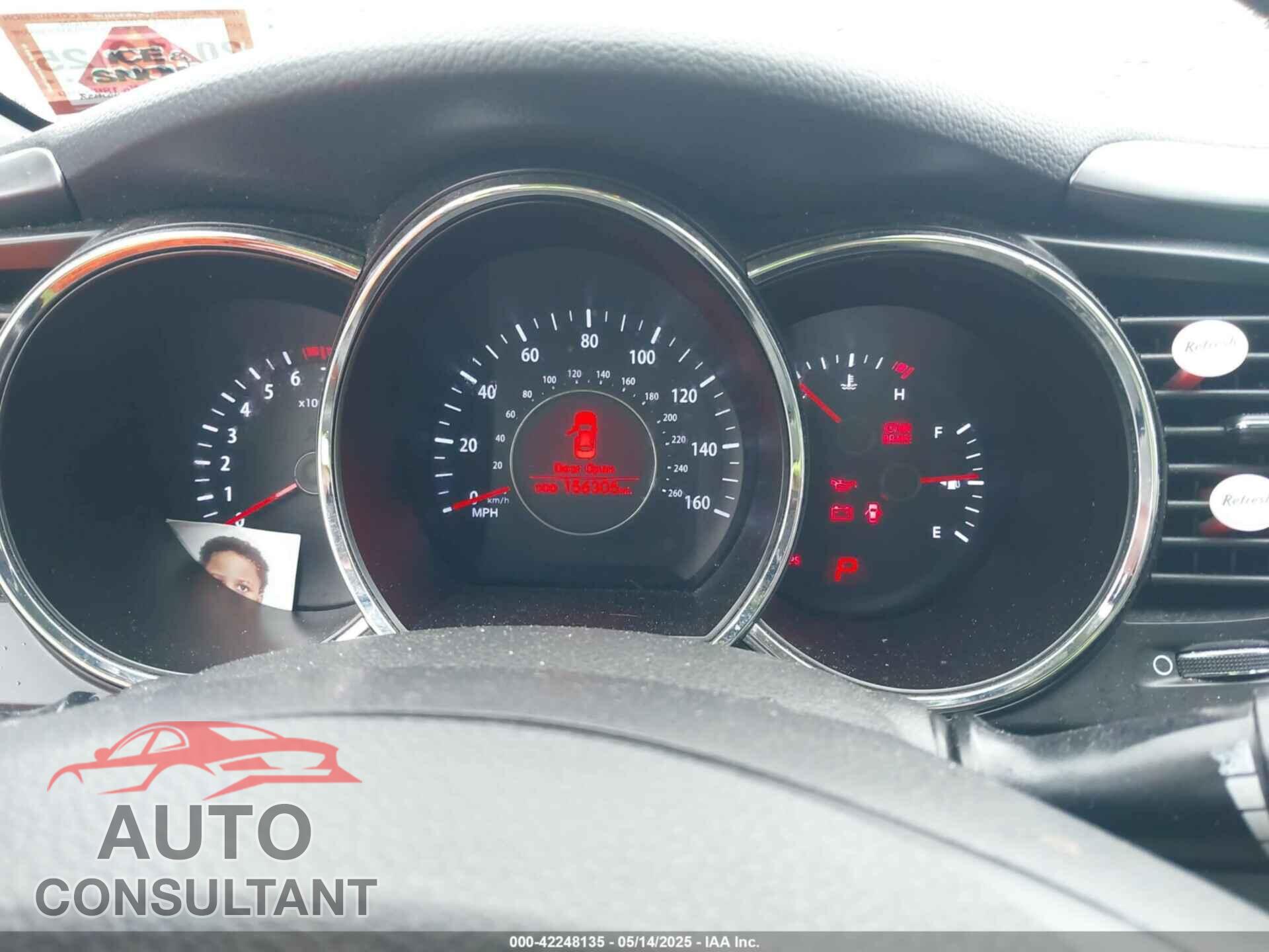 KIA OPTIMA 2011 - KNAGM4A71B5058336