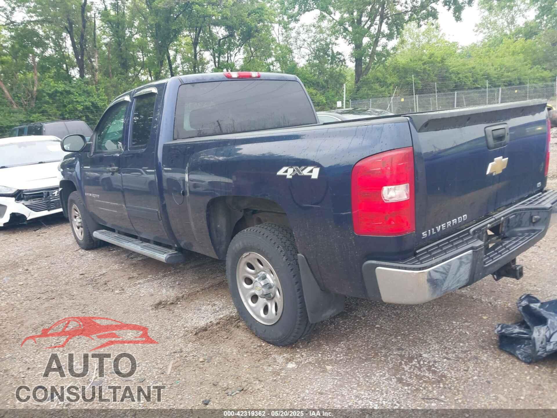 CHEVROLET SILVERADO 1500 2009 - 2GCEK19C691126416