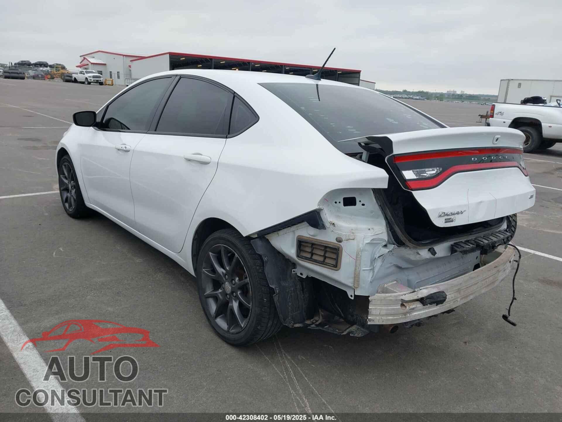 DODGE DART 2016 - 1C3CDFGB9GD820063