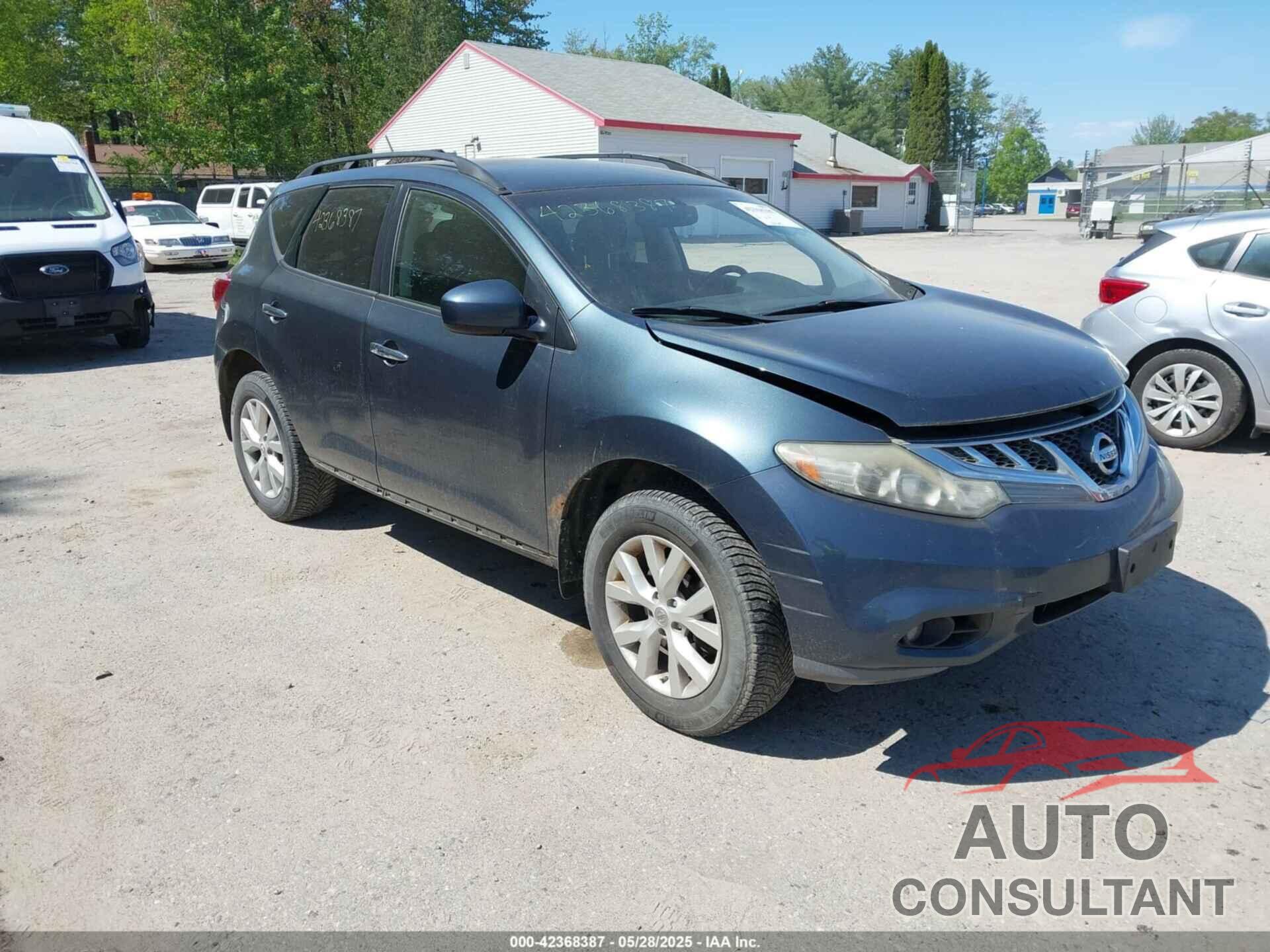 NISSAN MURANO 2013 - JN8AZ1MW7DW301564