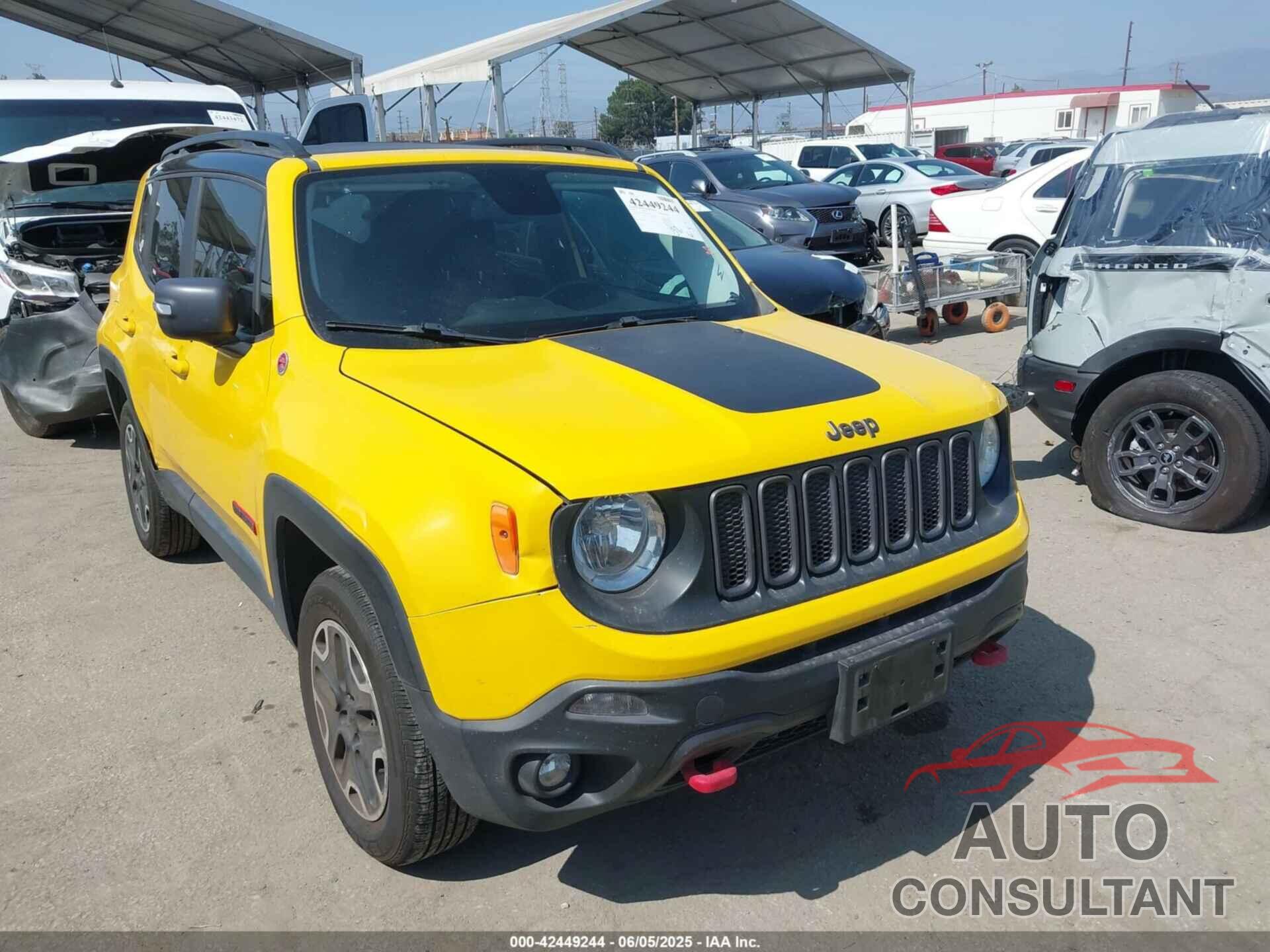 JEEP RENEGADE 2016 - ZACCJBCT4GPC80814