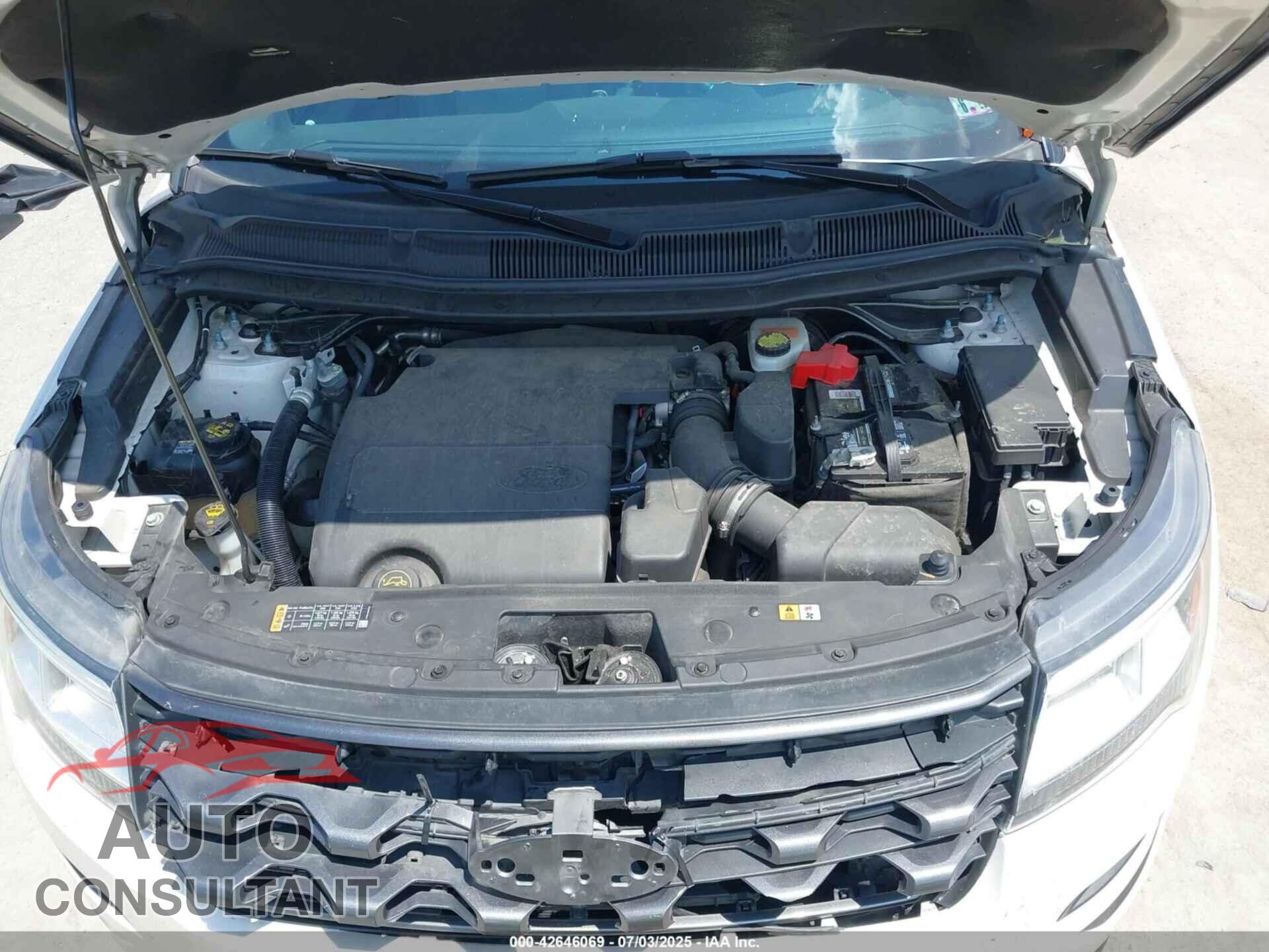 FORD EXPLORER 2017 - 1FM5K8D87HGA53467