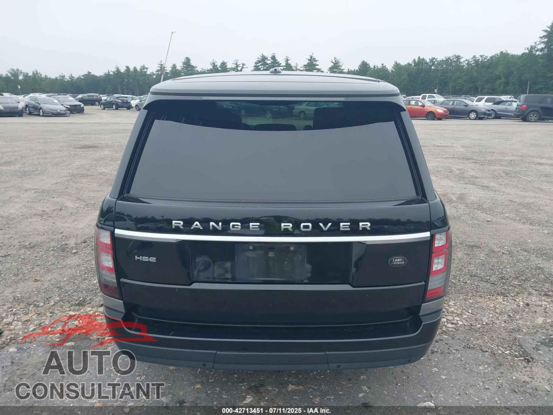 LAND ROVER RANGE ROVER 2013 - SALGS2DF8DA111004