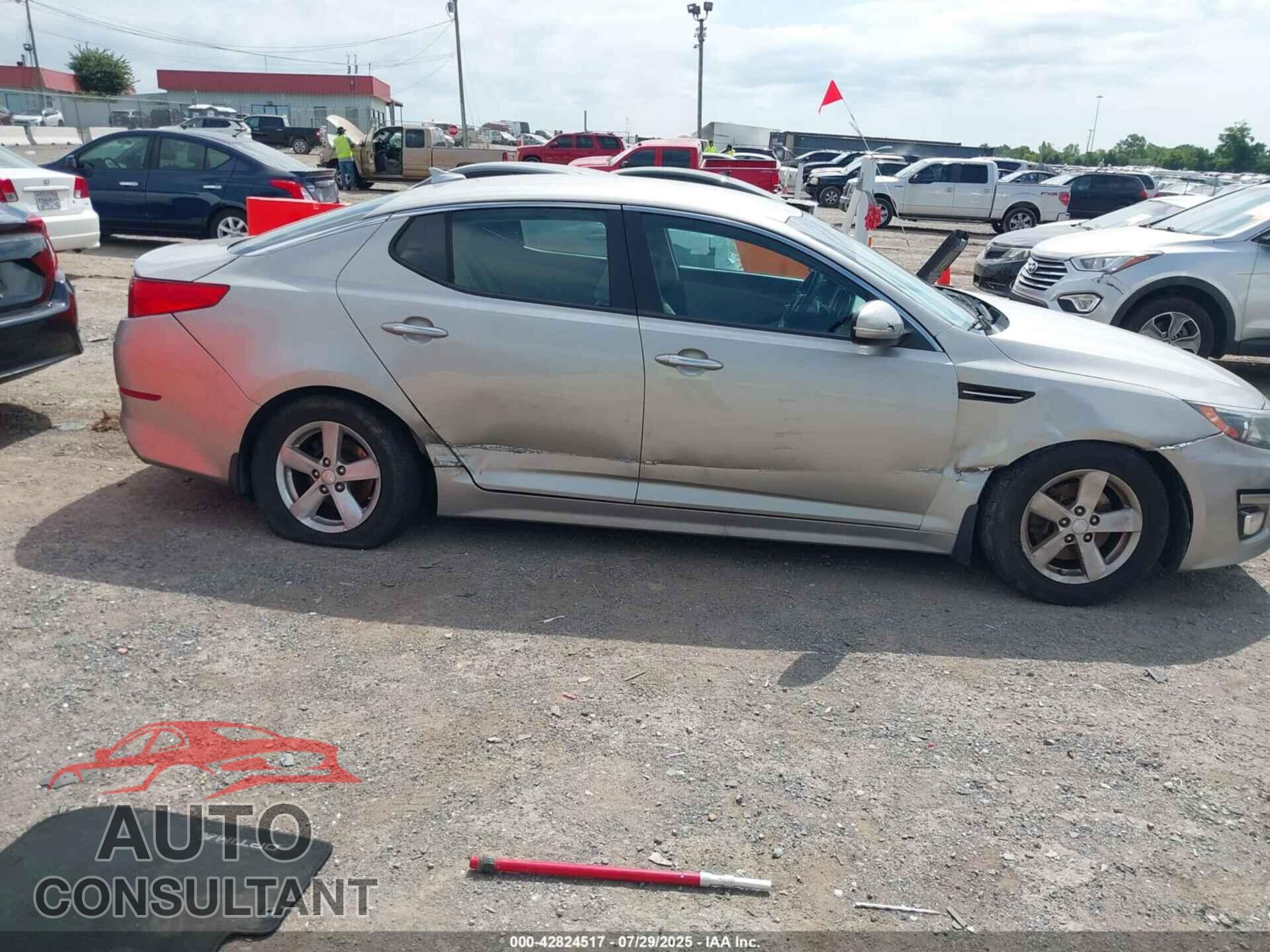 KIA OPTIMA 2015 - KNAGM4A76F5536725