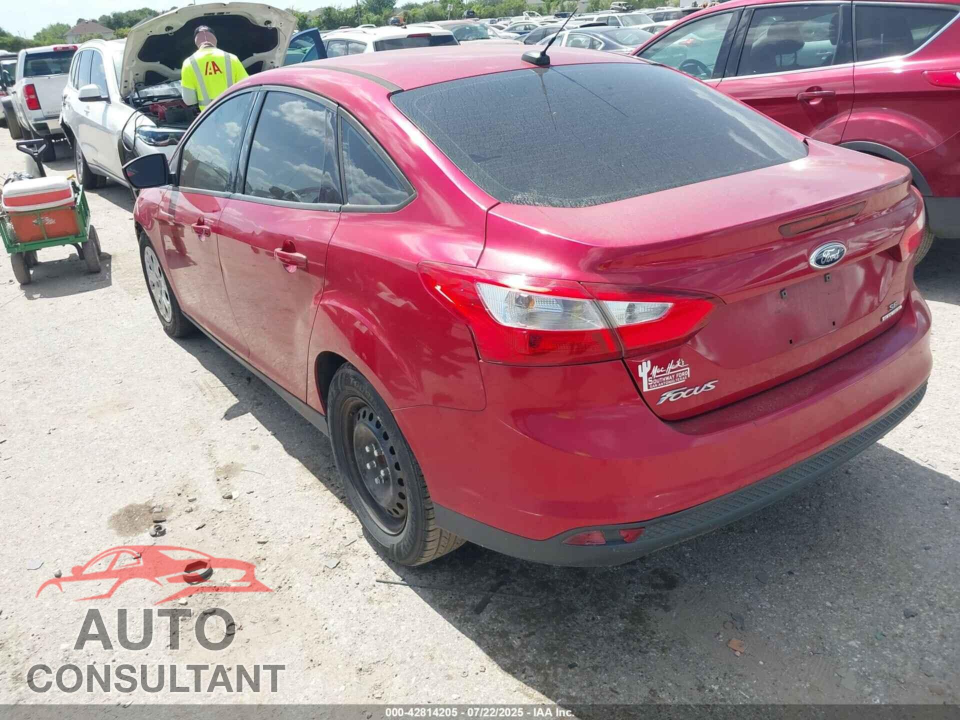 FORD FOCUS 2012 - 1FAHP3F29CL428814