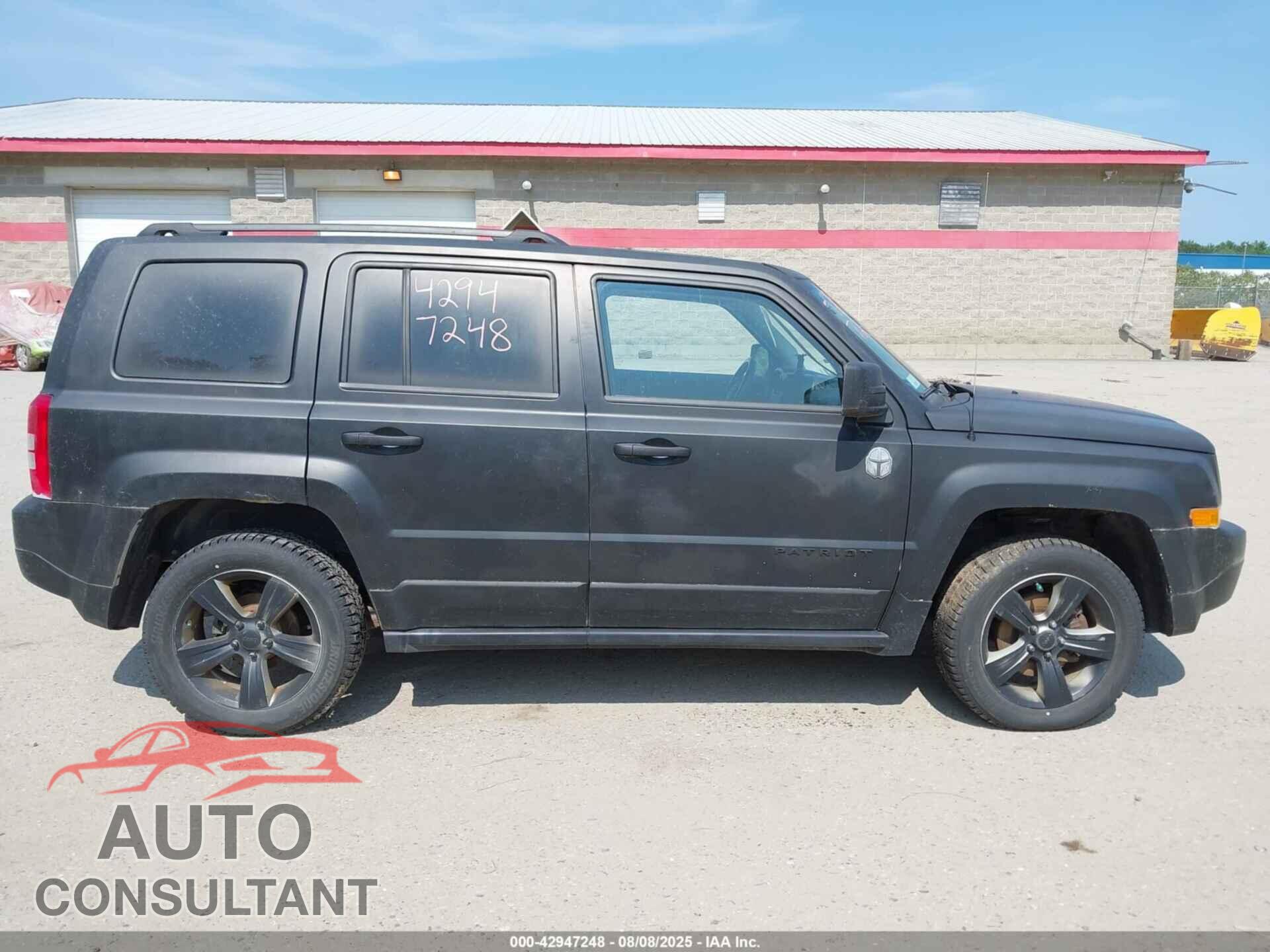 JEEP PATRIOT 2012 - 1C4NJRFB8CD567246