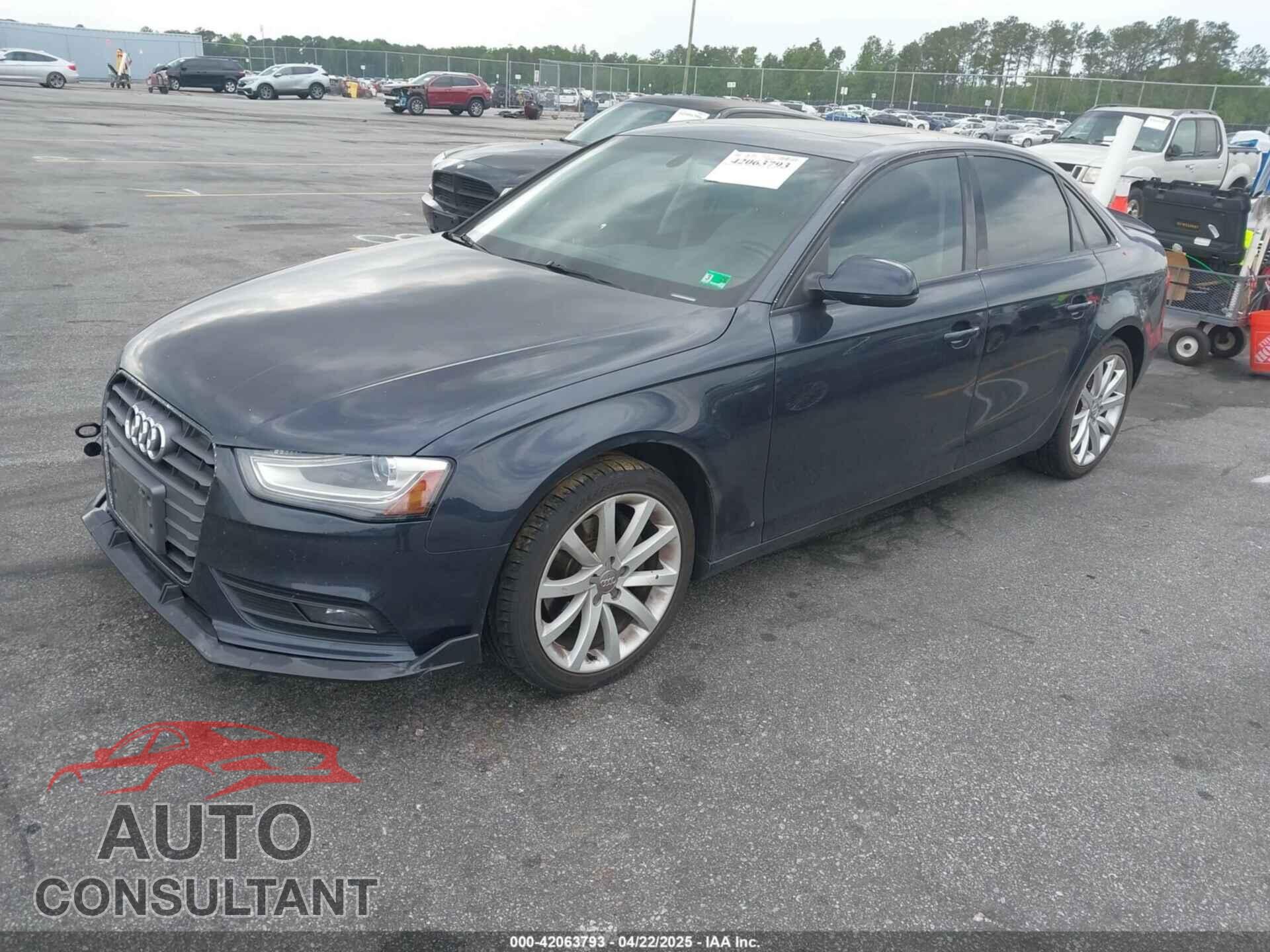 AUDI A4 2013 - WAUFFAFL0DN044778