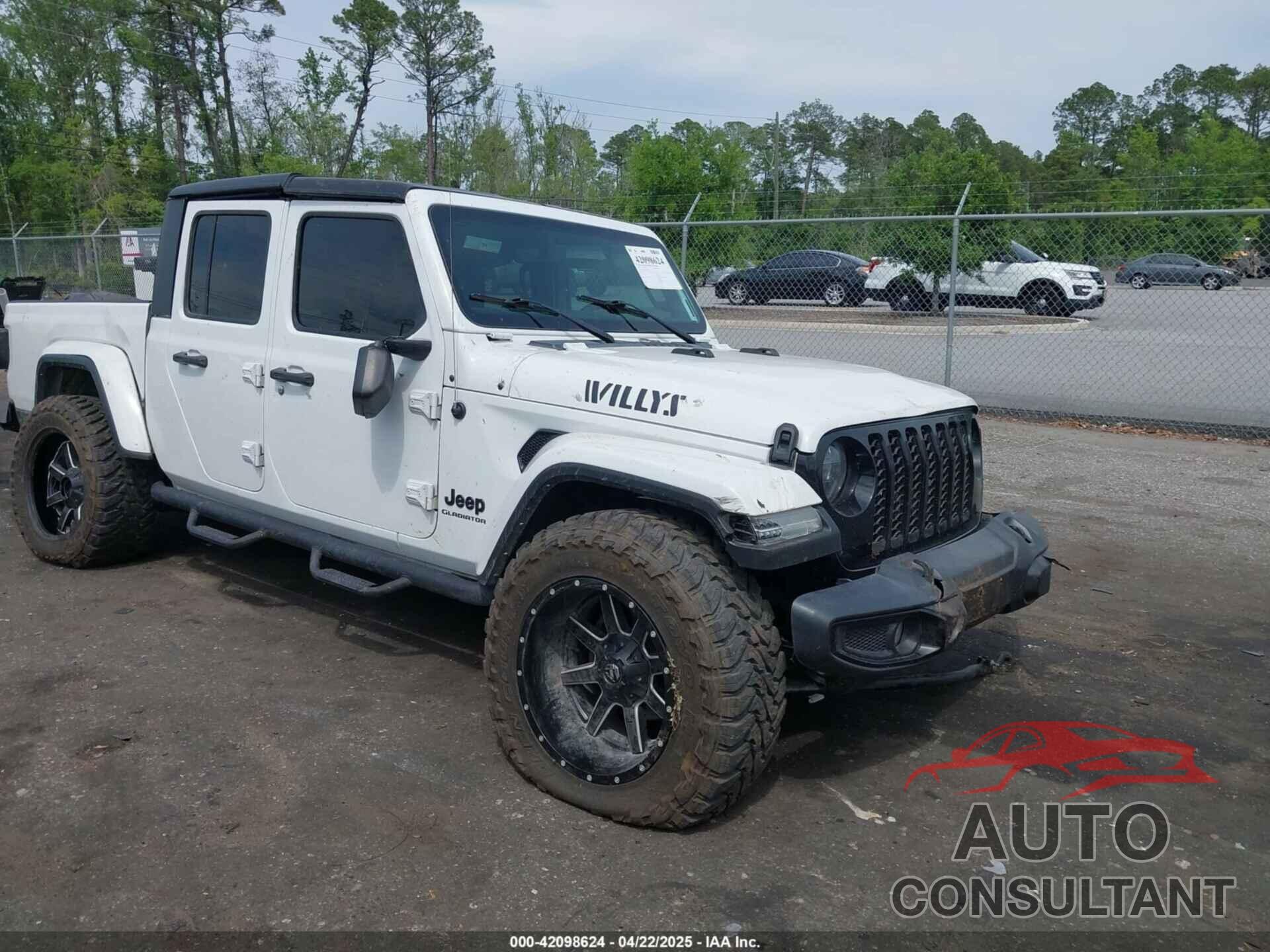 JEEP GLADIATOR 2022 - 1C6HJTAG1NL144540