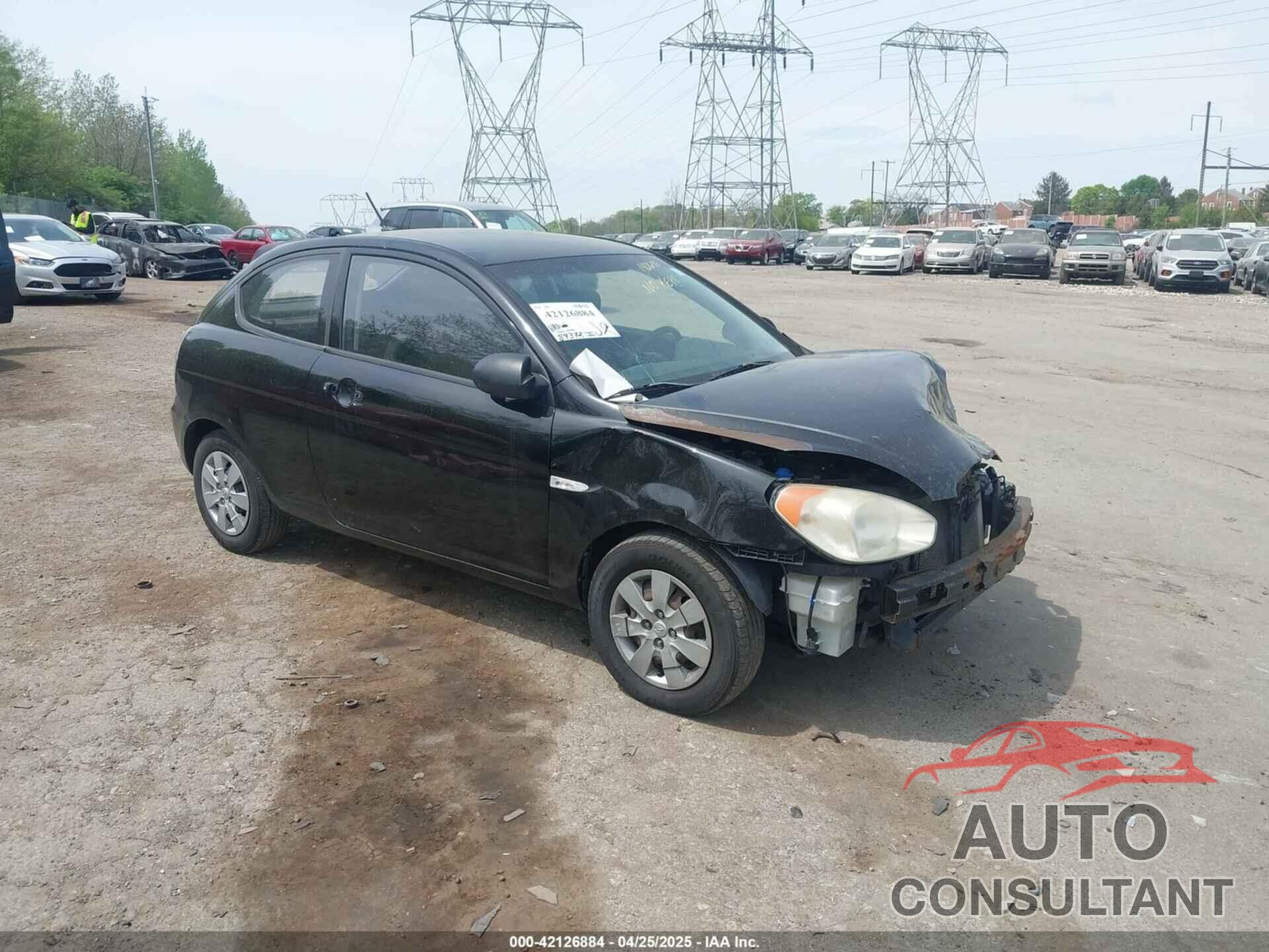 HYUNDAI ACCENT 2009 - KMHCM36C39U140646