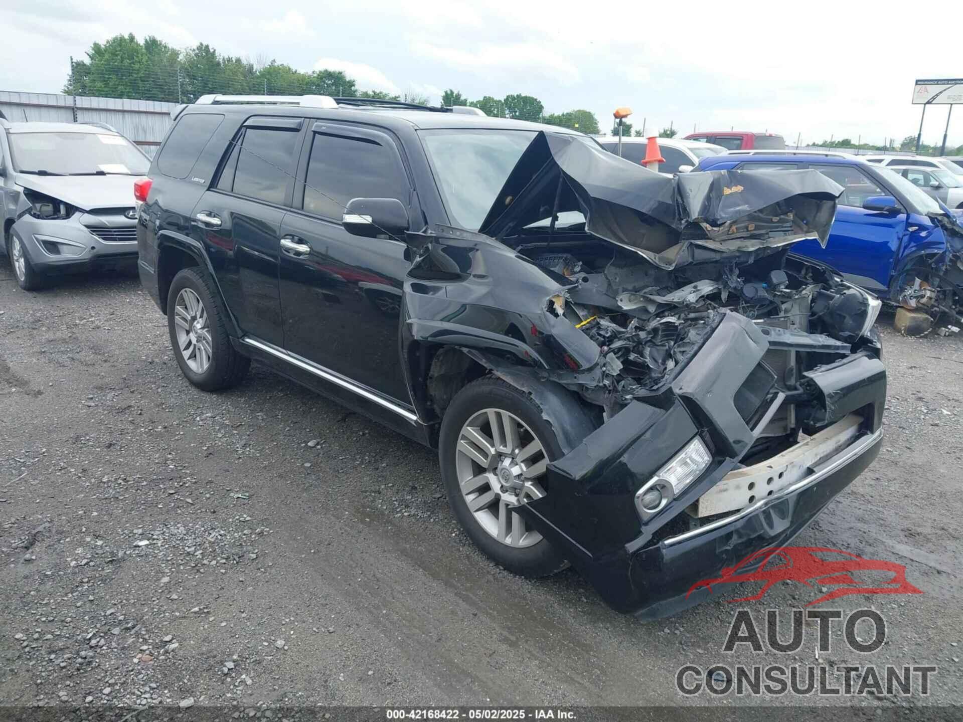 TOYOTA 4RUNNER 2012 - JTEZU5JRXC5040241