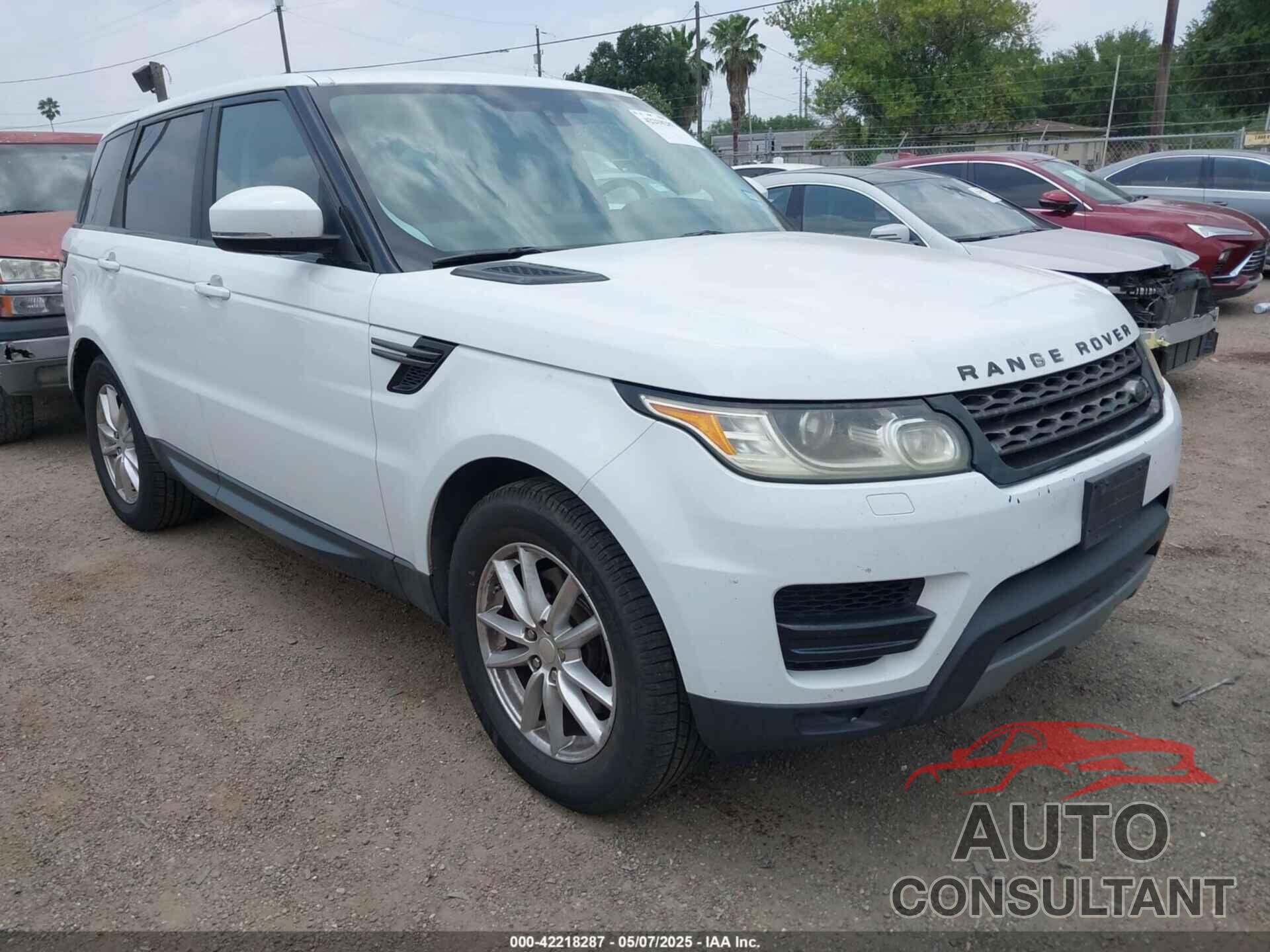 LAND ROVER RANGE ROVER SPORT 2015 - SALWG2VF6FA508063
