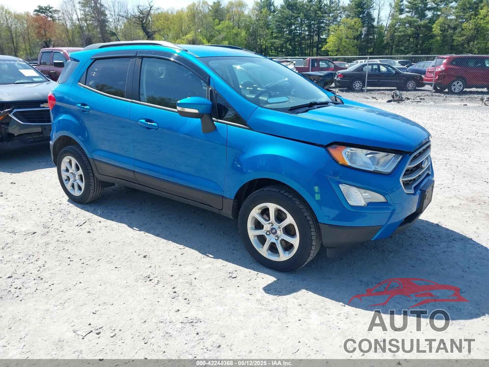 FORD ECOSPORT 2018 - MAJ6P1UL7JC233962