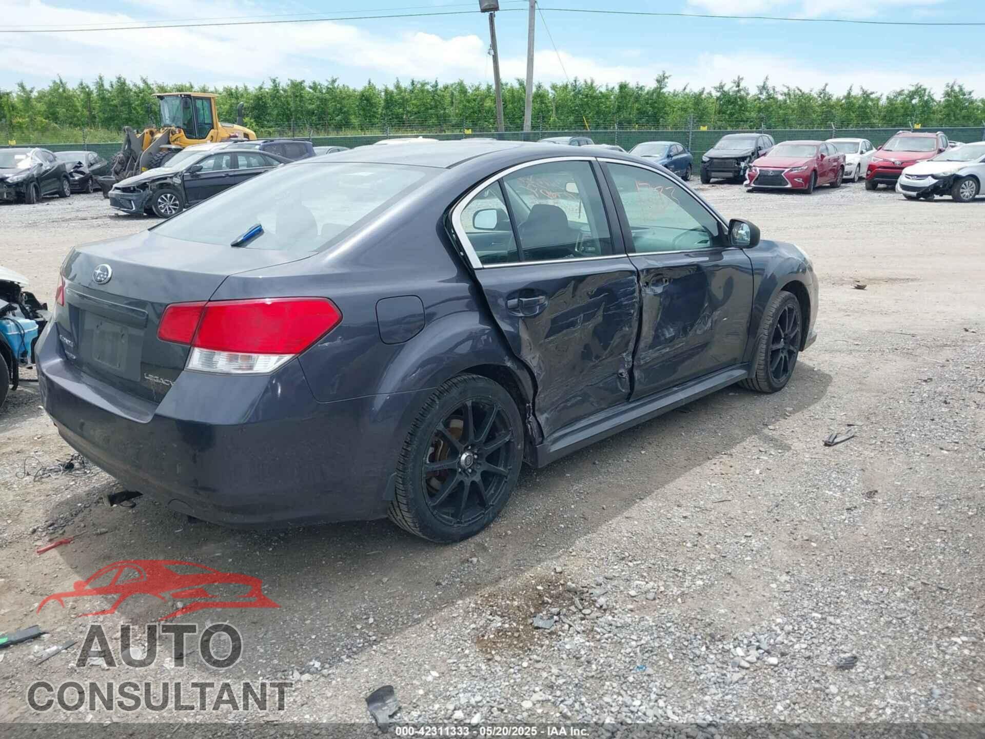 SUBARU LEGACY 2013 - 4S3BMBA62D3030438