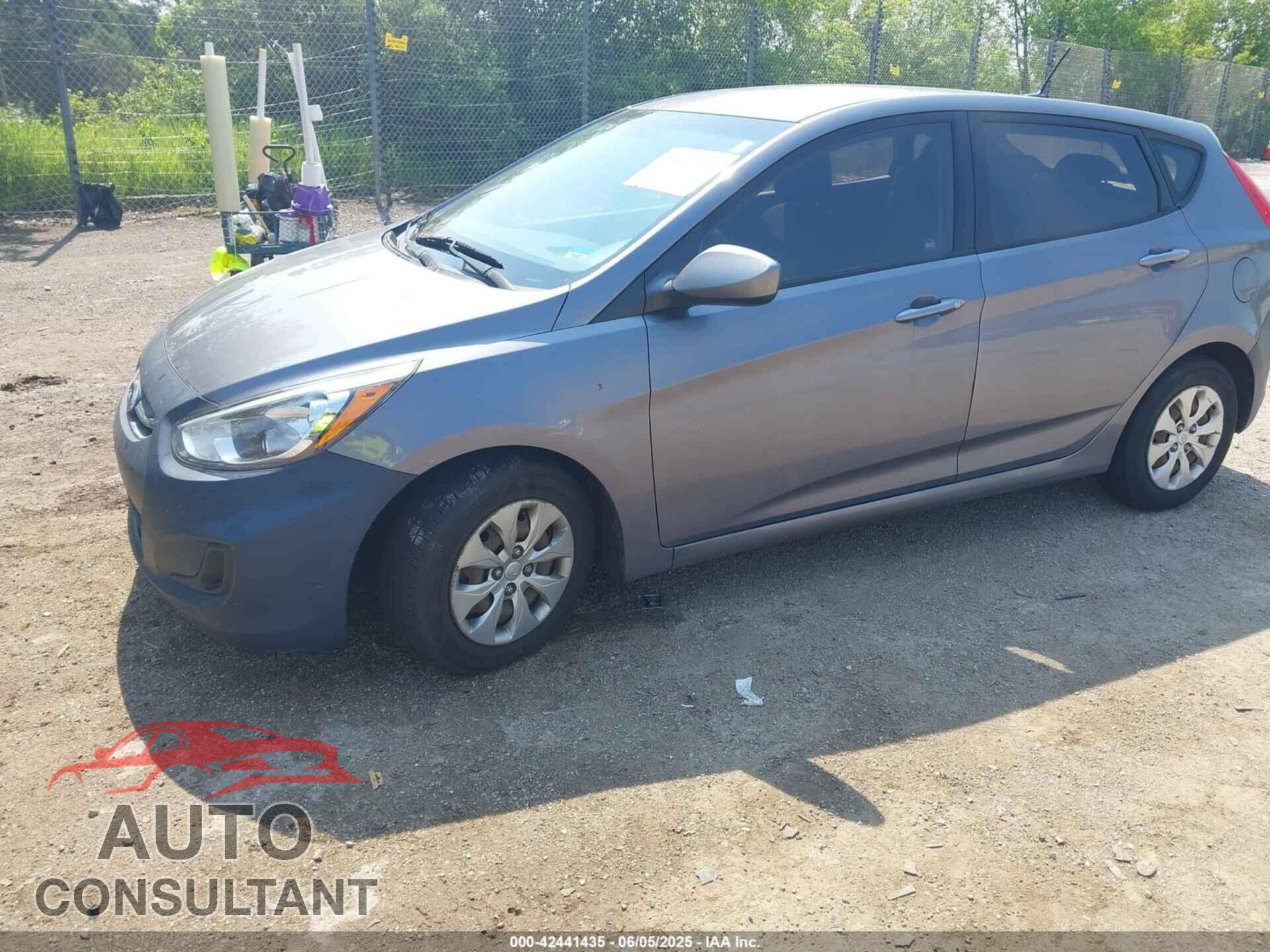 HYUNDAI ACCENT 2016 - KMHCT5AE1GU261082