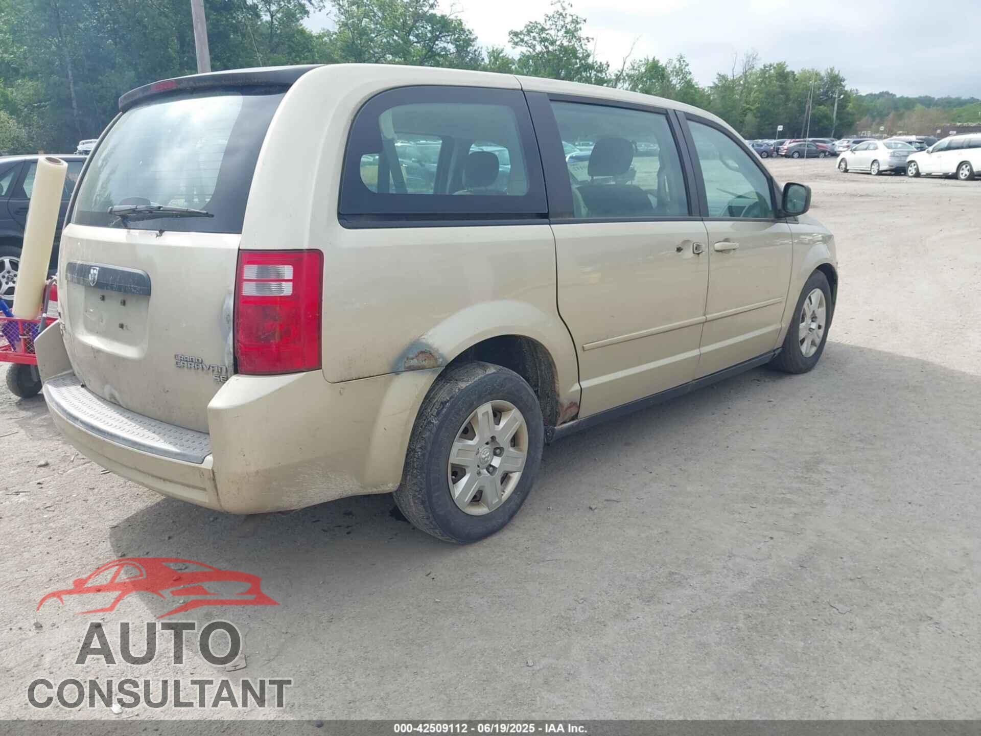 DODGE GRAND CARAVAN 2010 - 2D4RN4DE5AR179202