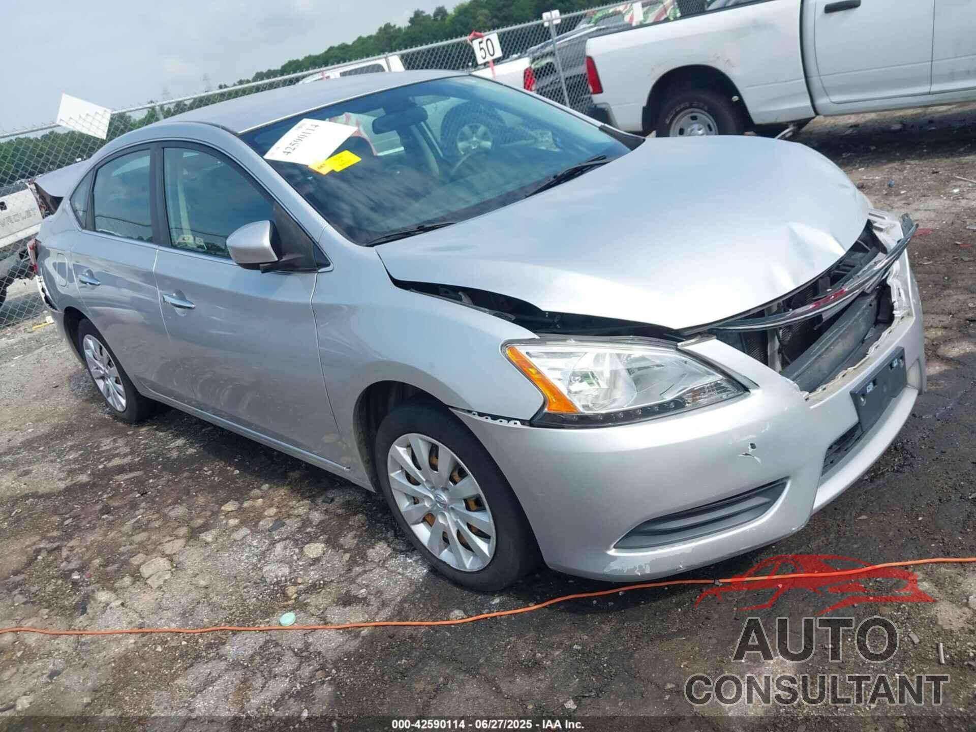 NISSAN SENTRA 2014 - 3N1AB7AP4EY256905
