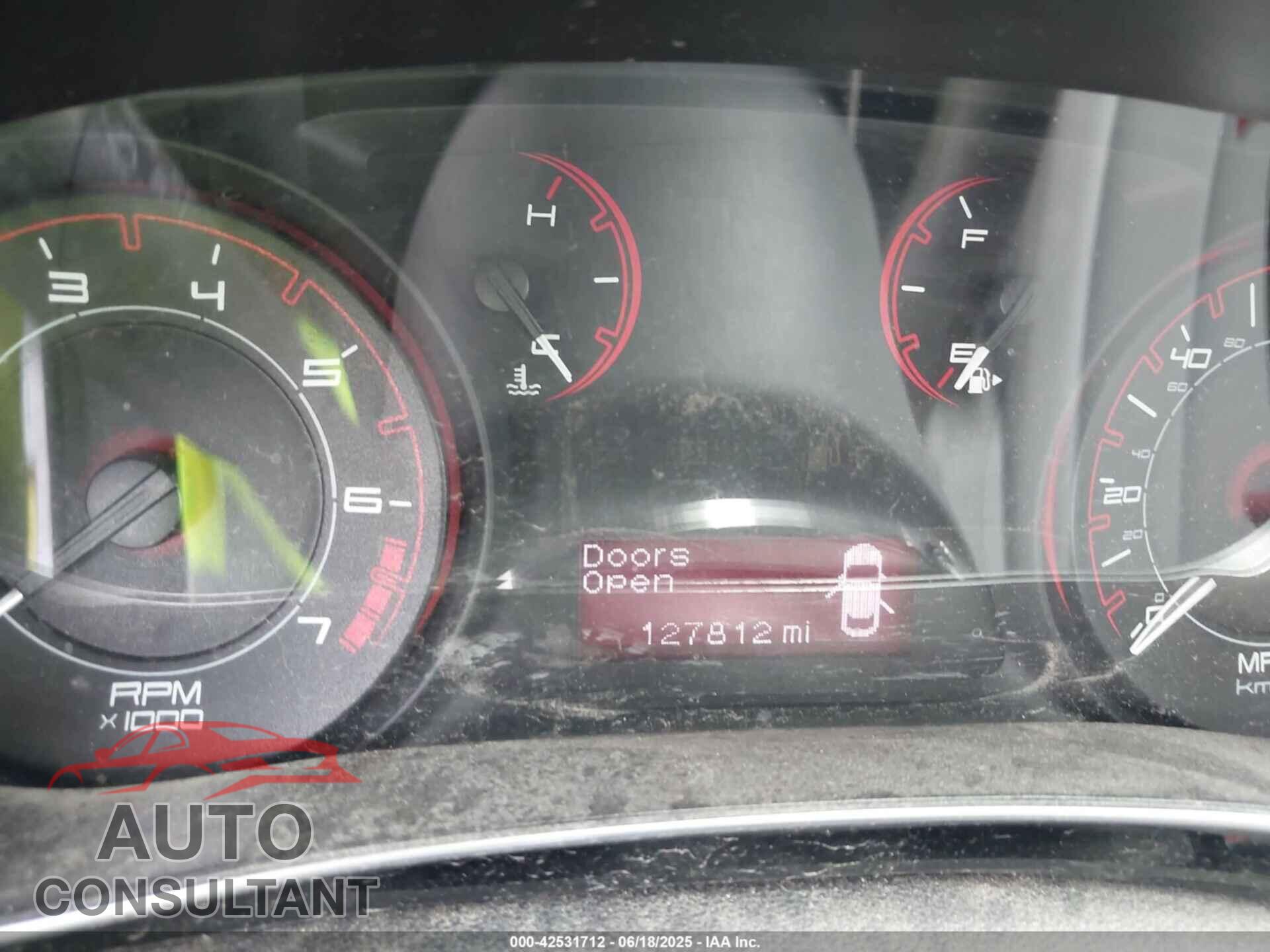 DODGE DART 2013 - 1C3CDFBA9DD136656