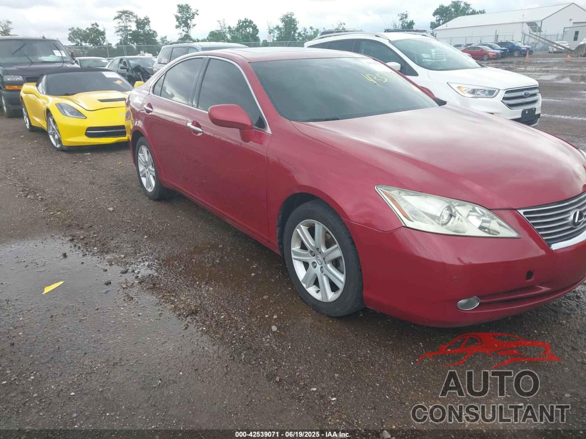 LEXUS ES 350 2009 - JTHBJ46G892282244