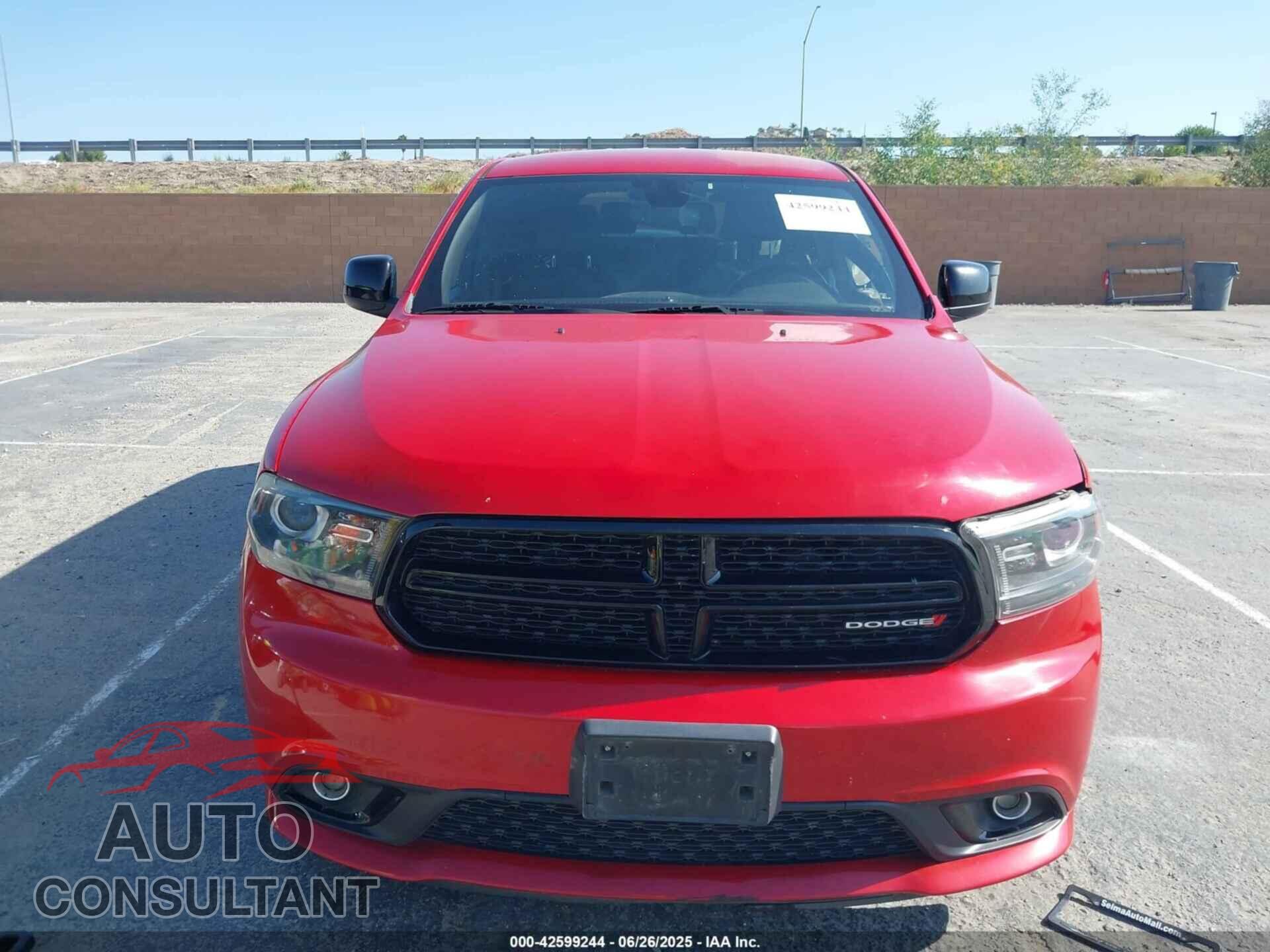 DODGE DURANGO 2018 - 1C4RDHAG1JC393402