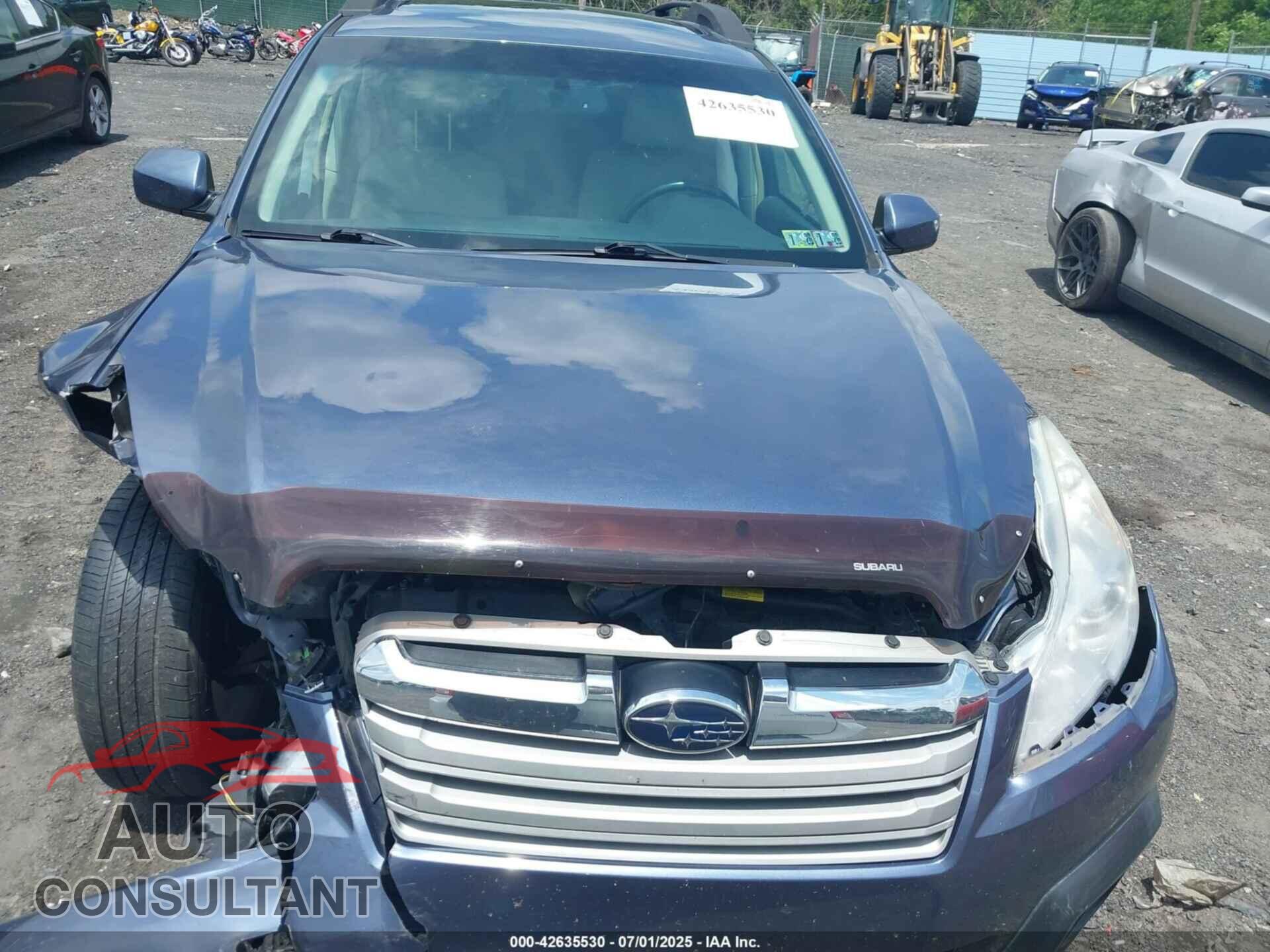 SUBARU OUTBACK 2014 - 4S4BRBLC6E3297261