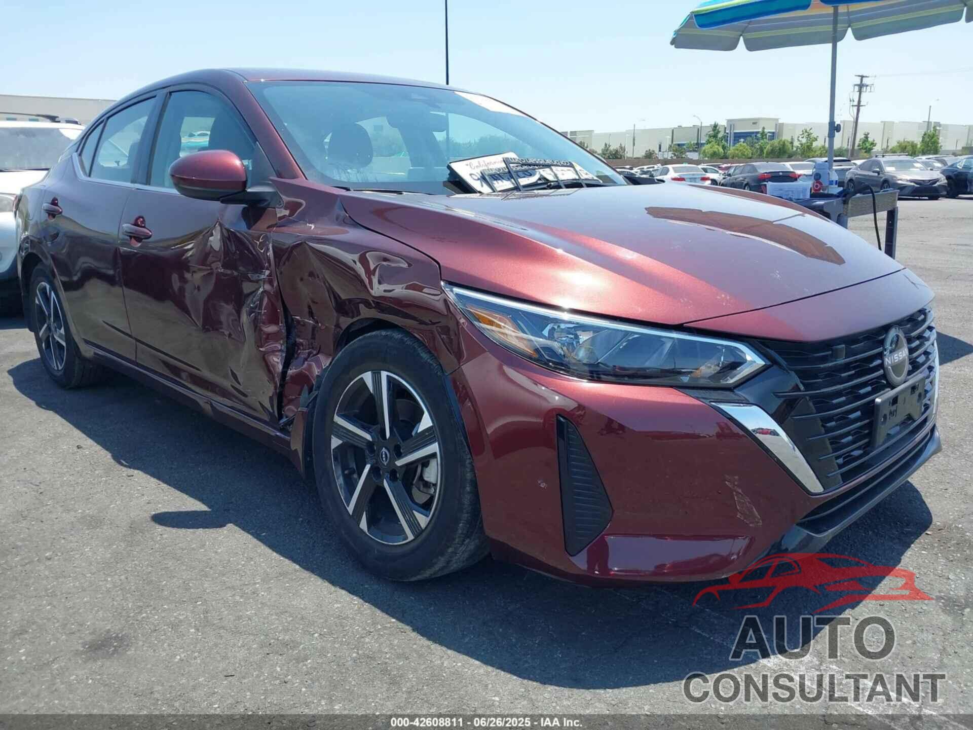 NISSAN SENTRA 2025 - 3N1AB8CV5SY219701