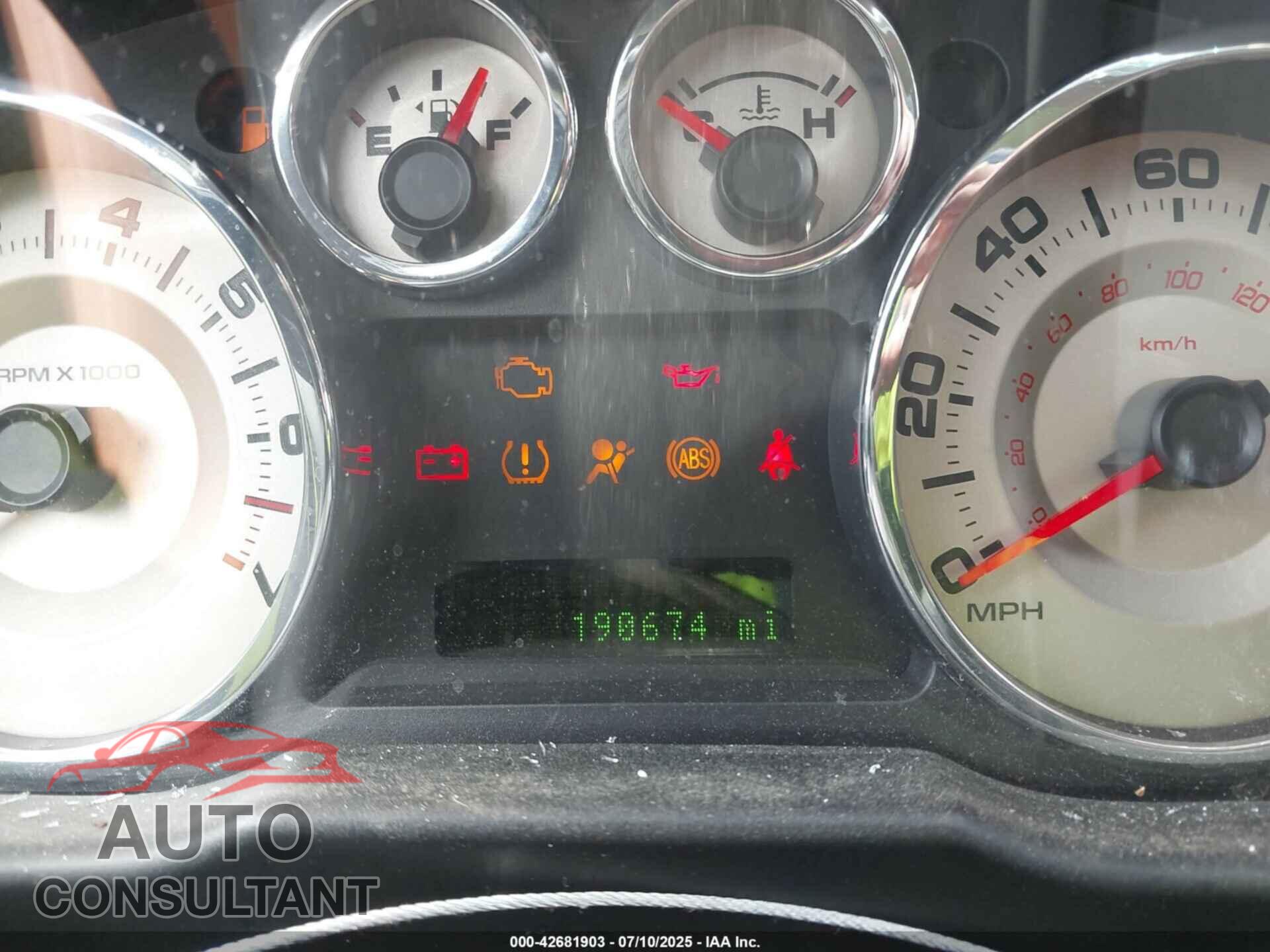 FORD EDGE 2010 - 2FMDK3JC9ABA18806