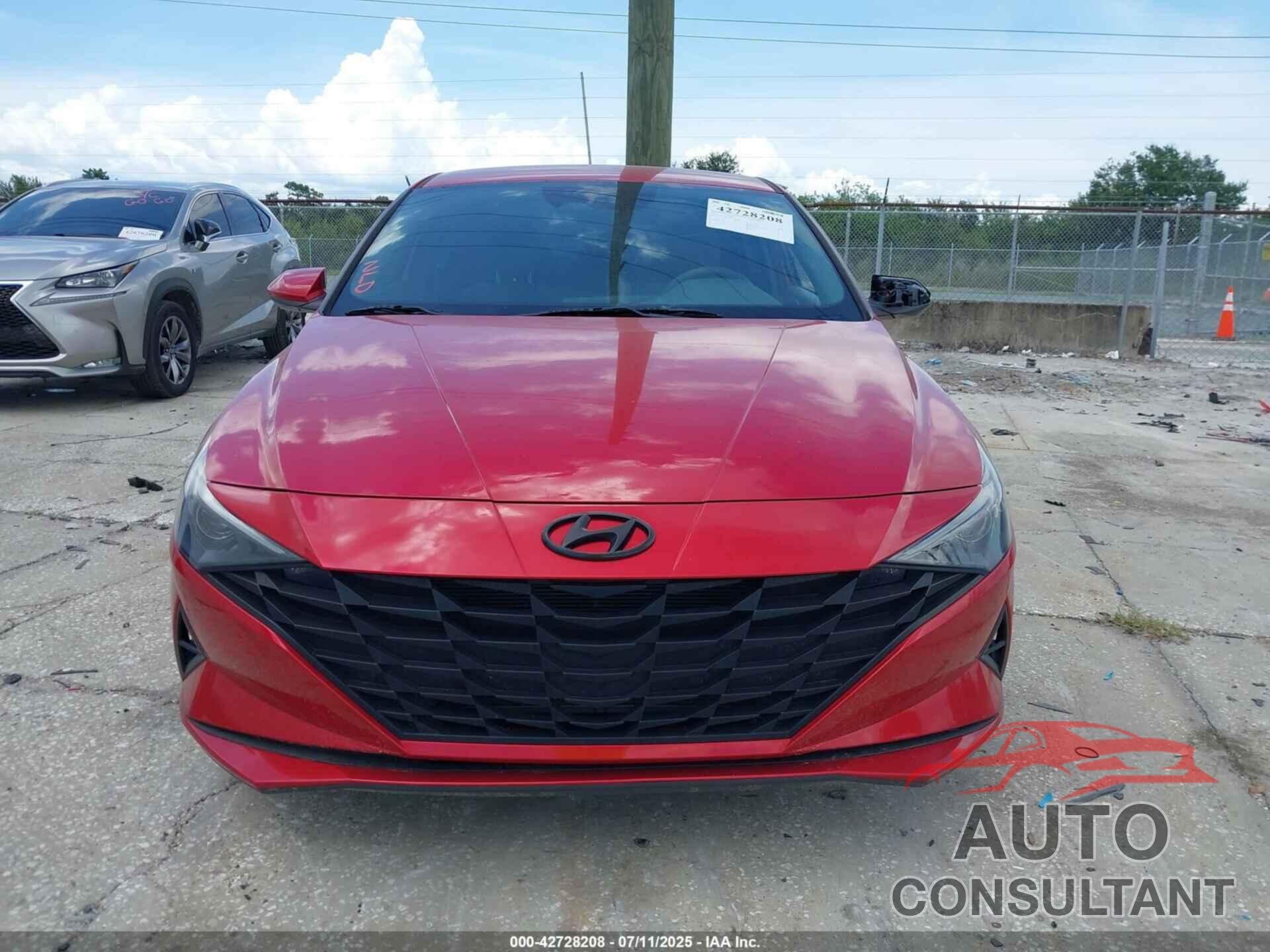 HYUNDAI ELANTRA 2021 - 5NPLM4AG5MH004025