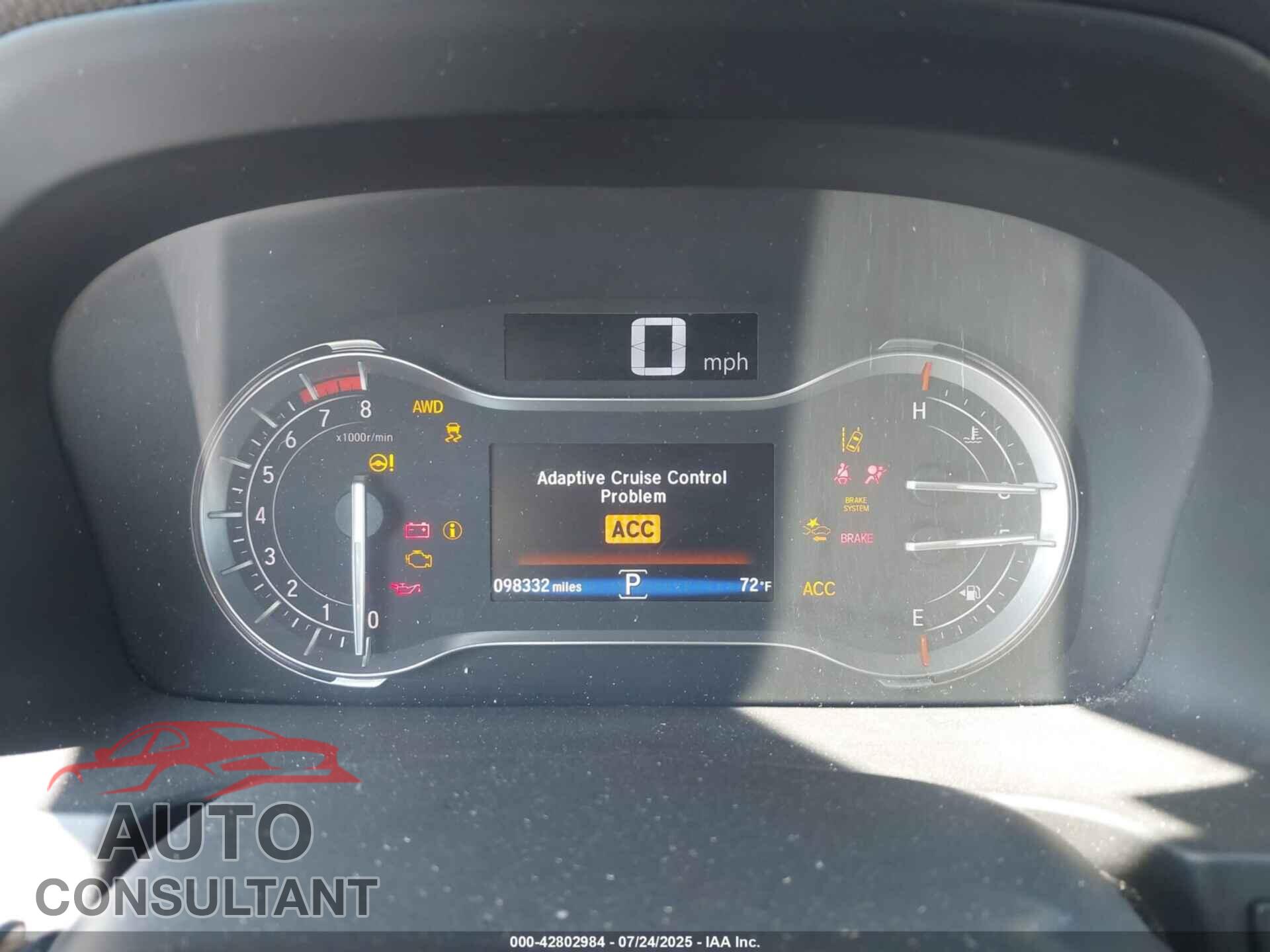 HONDA PILOT 2017 - 5FNYF6H98HB026723
