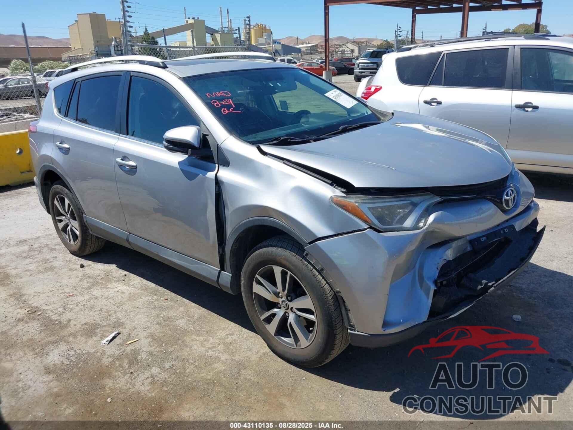 TOYOTA RAV4 2016 - 2T3WFREV4GW258321