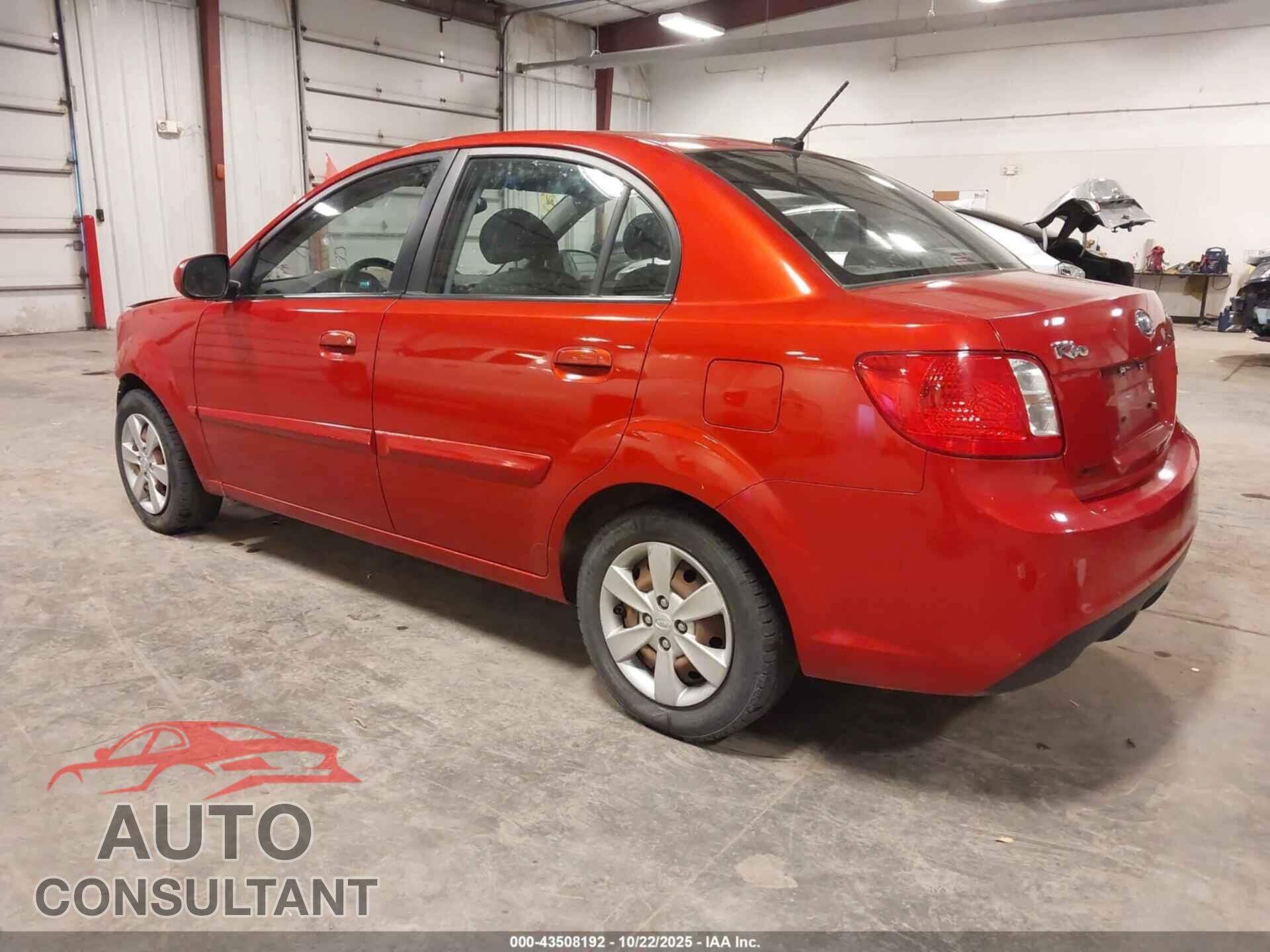 KIA RIO 2010 - KNADH4A36A6640428