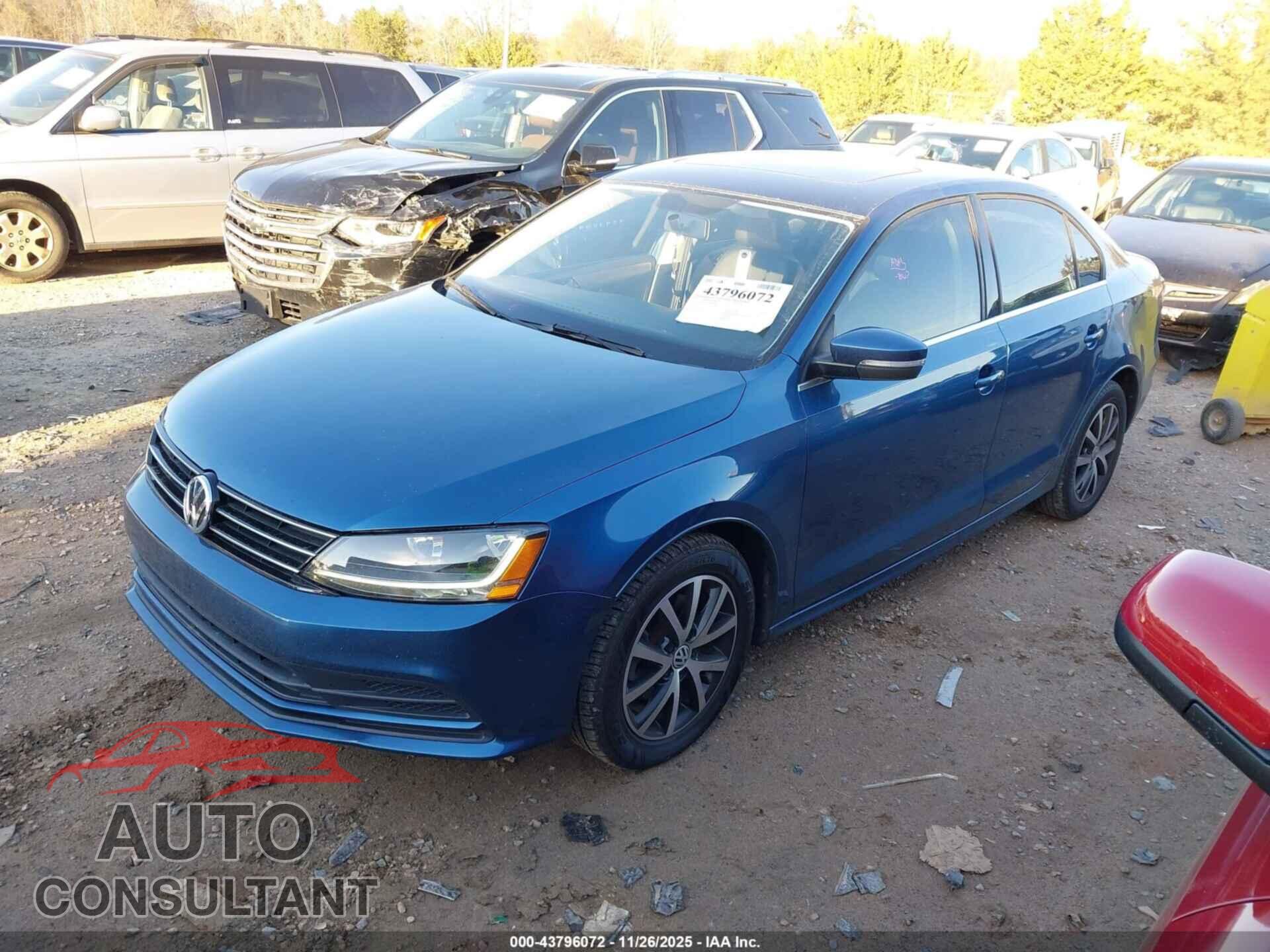 VOLKSWAGEN JETTA 2017 - 3VWDB7AJ8HM394865