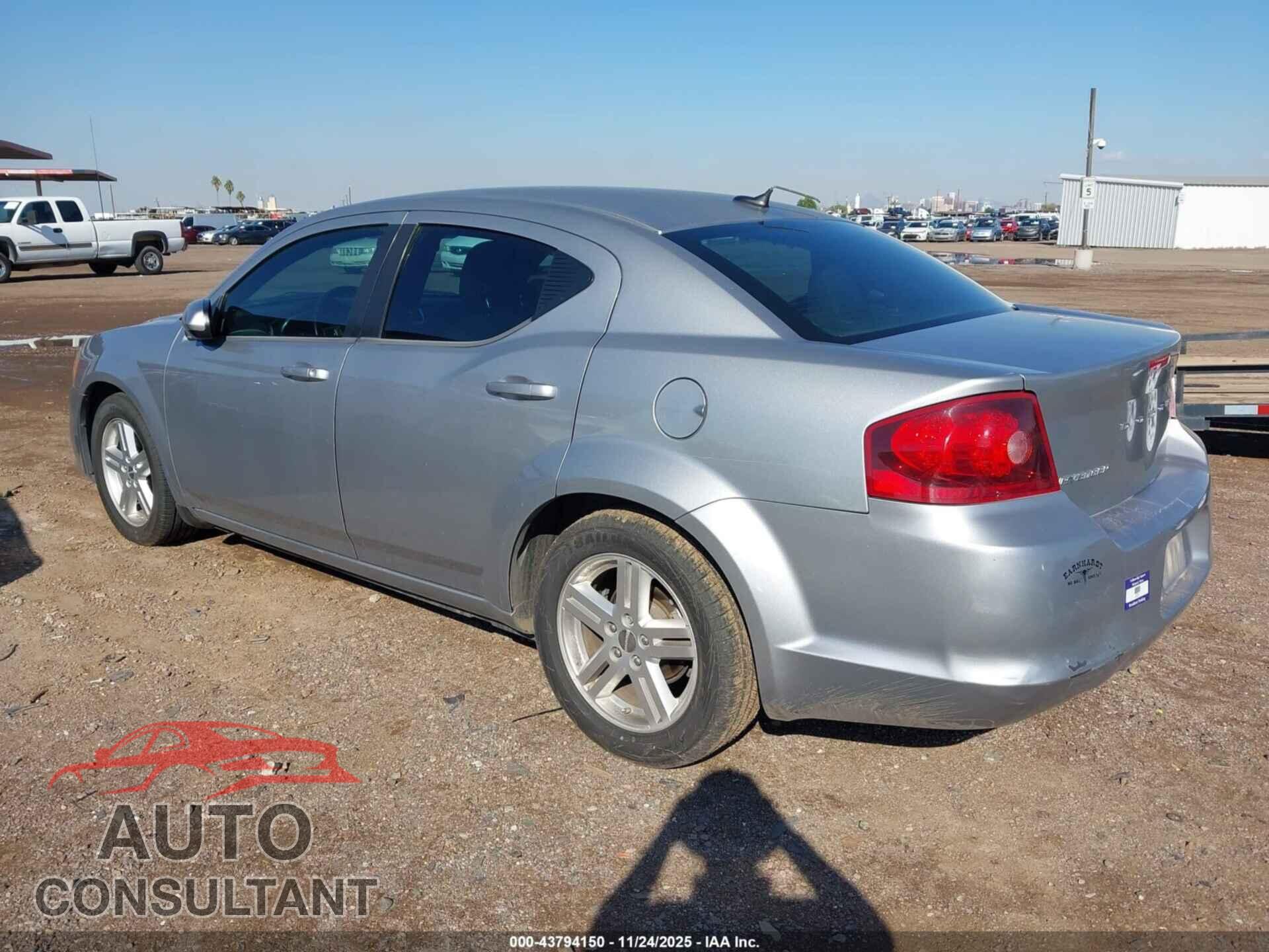 DODGE AVENGER 2014 - 1C3CDZCB7EN155002