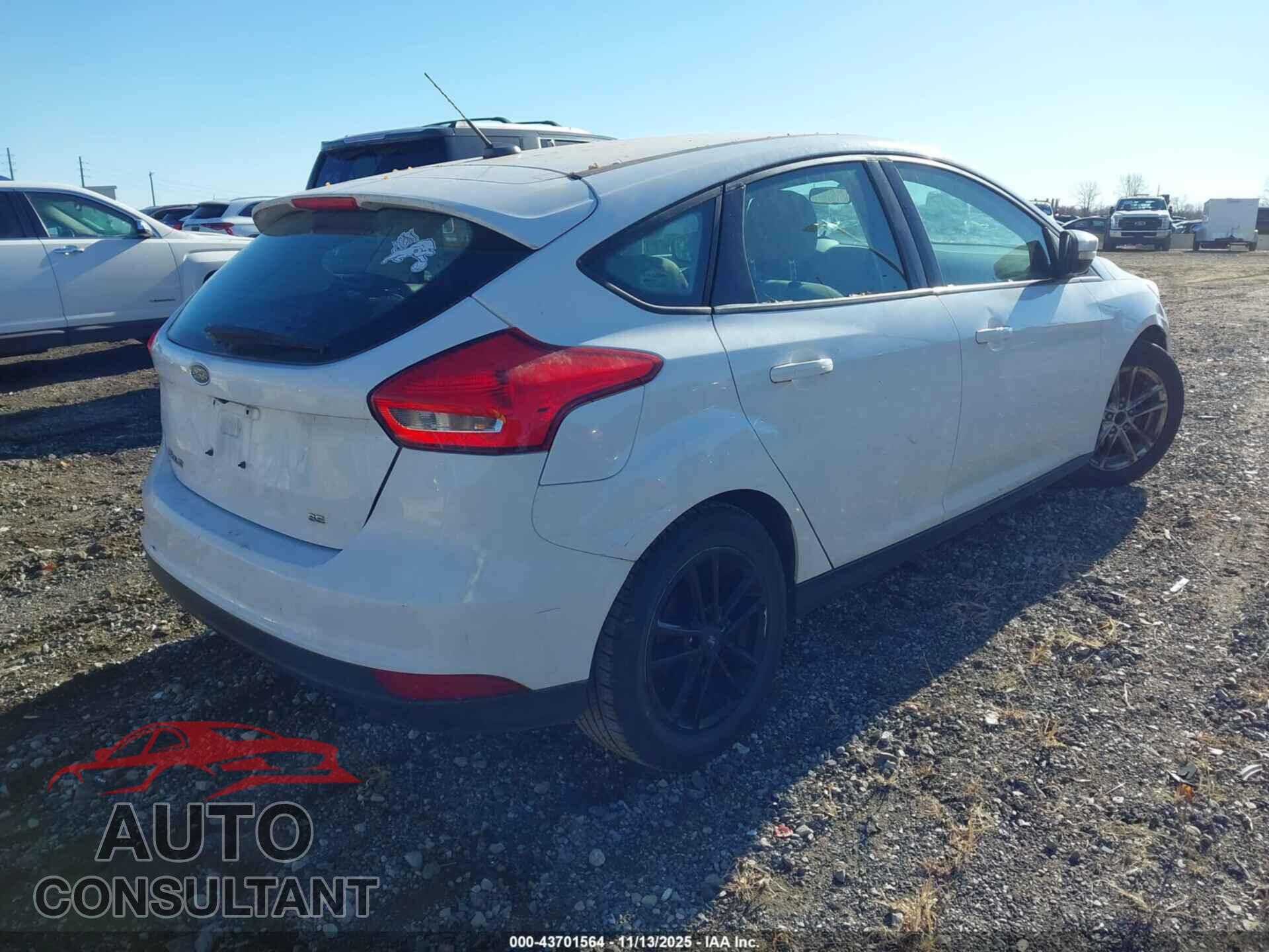 FORD FOCUS 2017 - 1FADP3K24HL259538