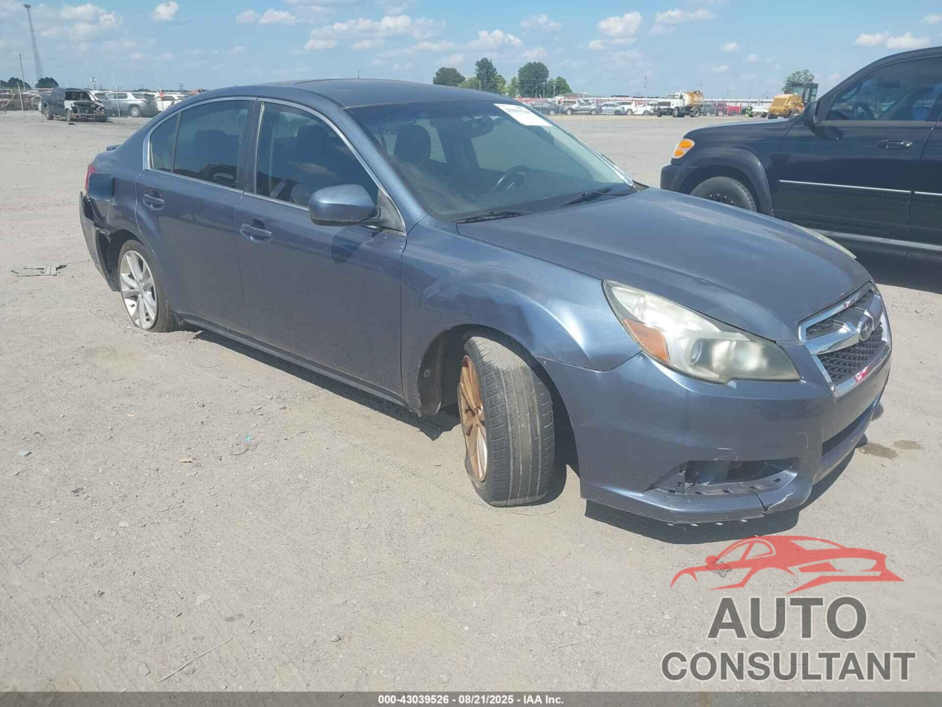 SUBARU LEGACY 2013 - 4S3BMCG69D3011818