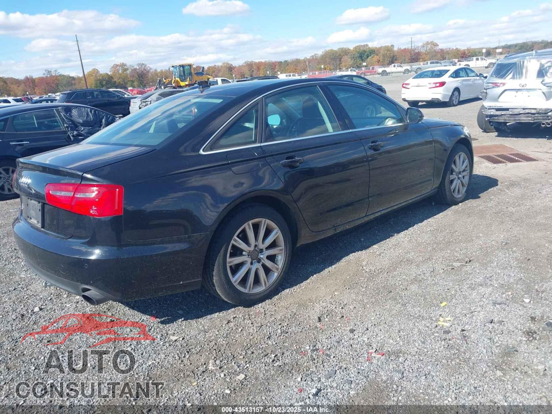 AUDI A6 2013 - WAUGFAFC4DN104727