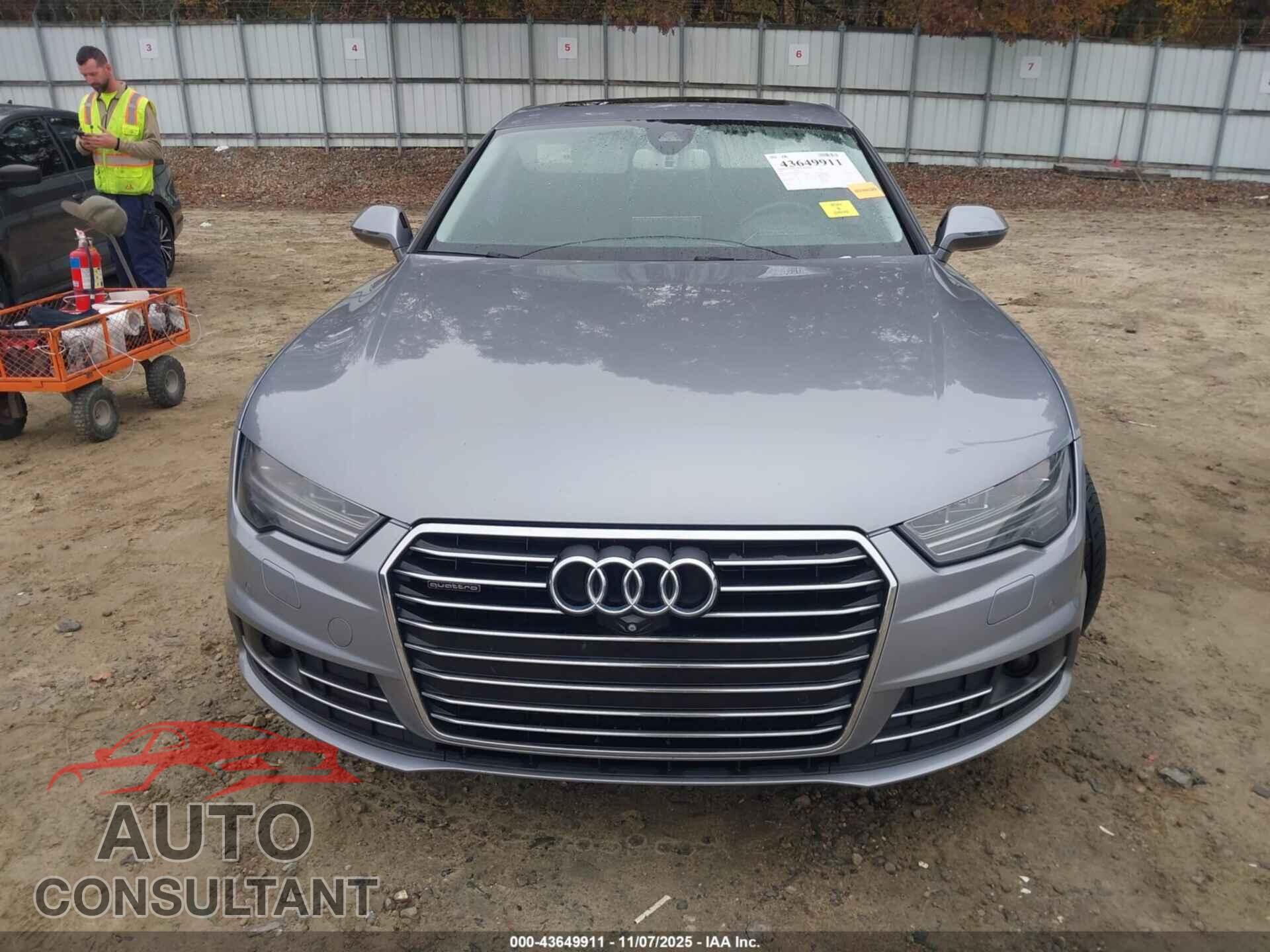 AUDI A7 2017 - WAU22AFC8HN133935