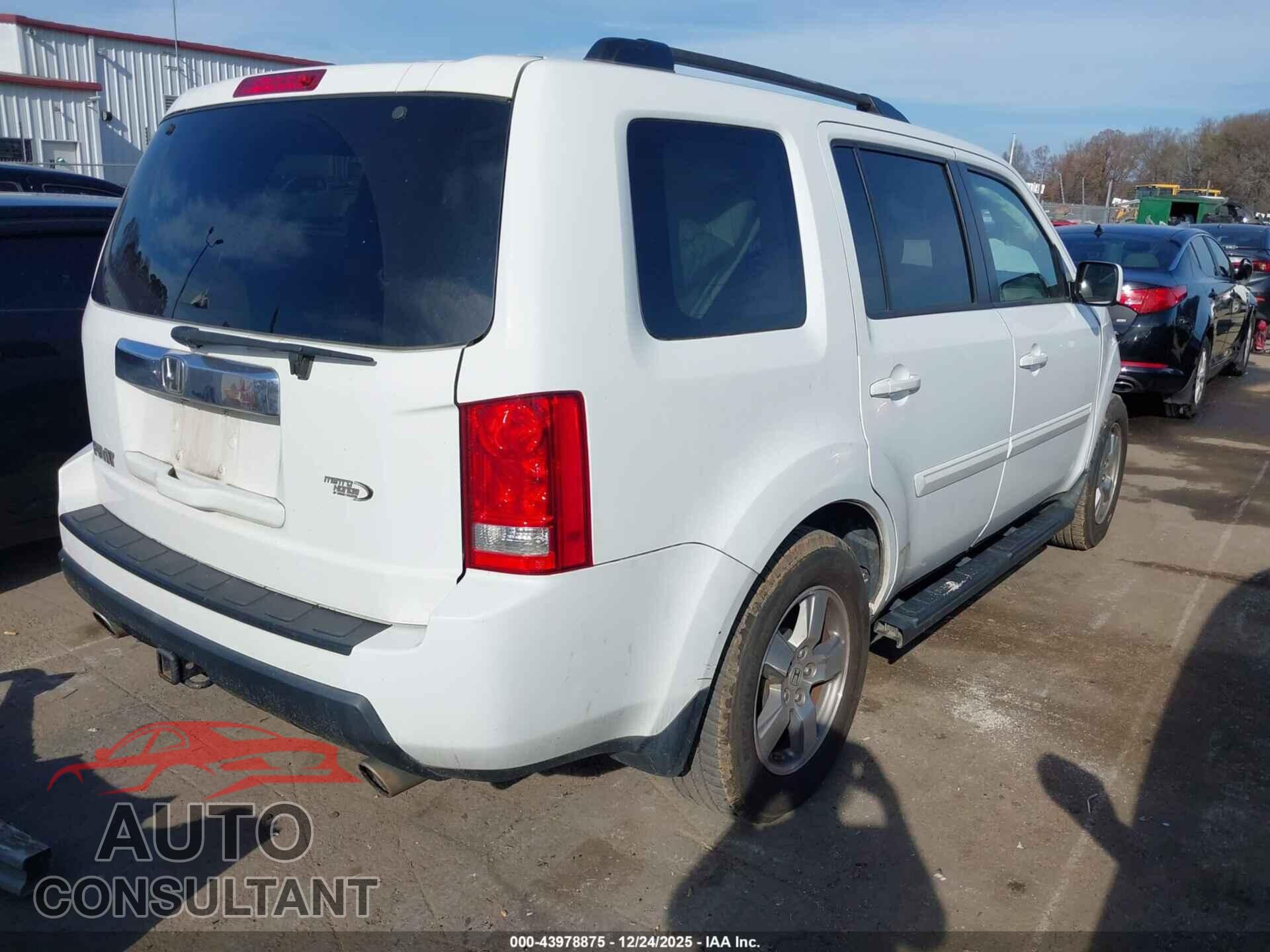 HONDA PILOT 2009 - 5FNYF38679B013676