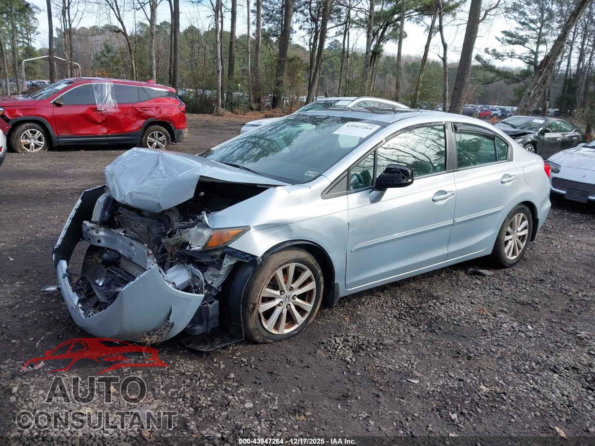 HONDA CIVIC 2012 - 19XFB2F99CE306695