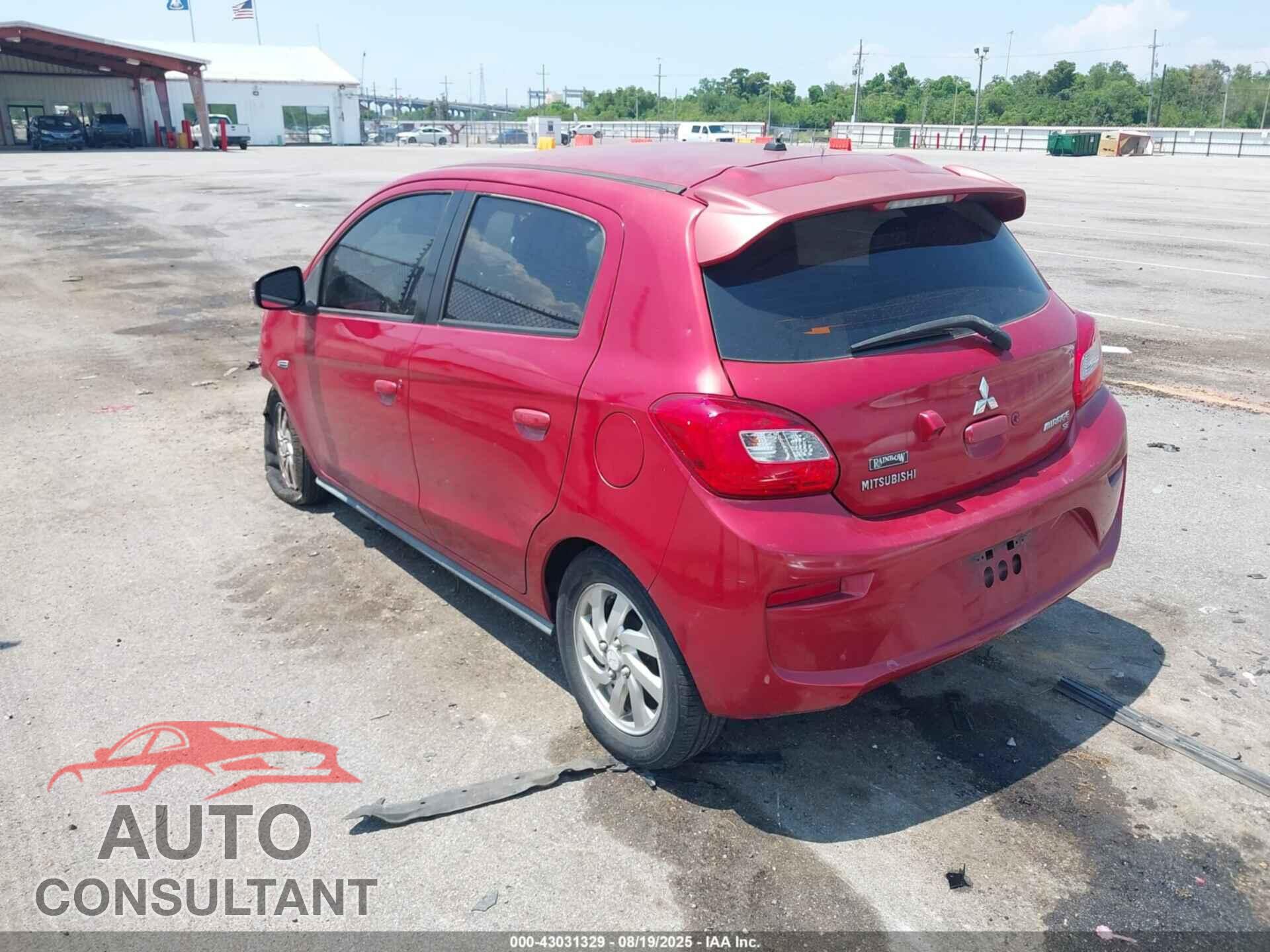 MITSUBISHI MIRAGE 2017 - ML32A4HJ3HH001959