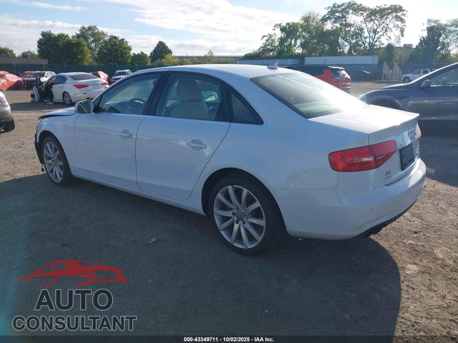 AUDI A4 2013 - WAUFFAFL2DN030669
