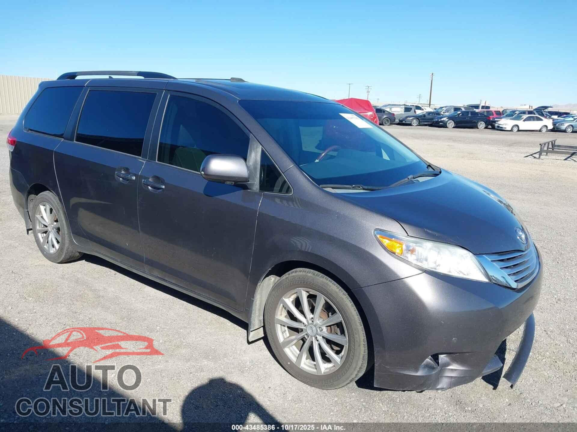 TOYOTA SIENNA 2012 - 5TDDK3DC7CS034407
