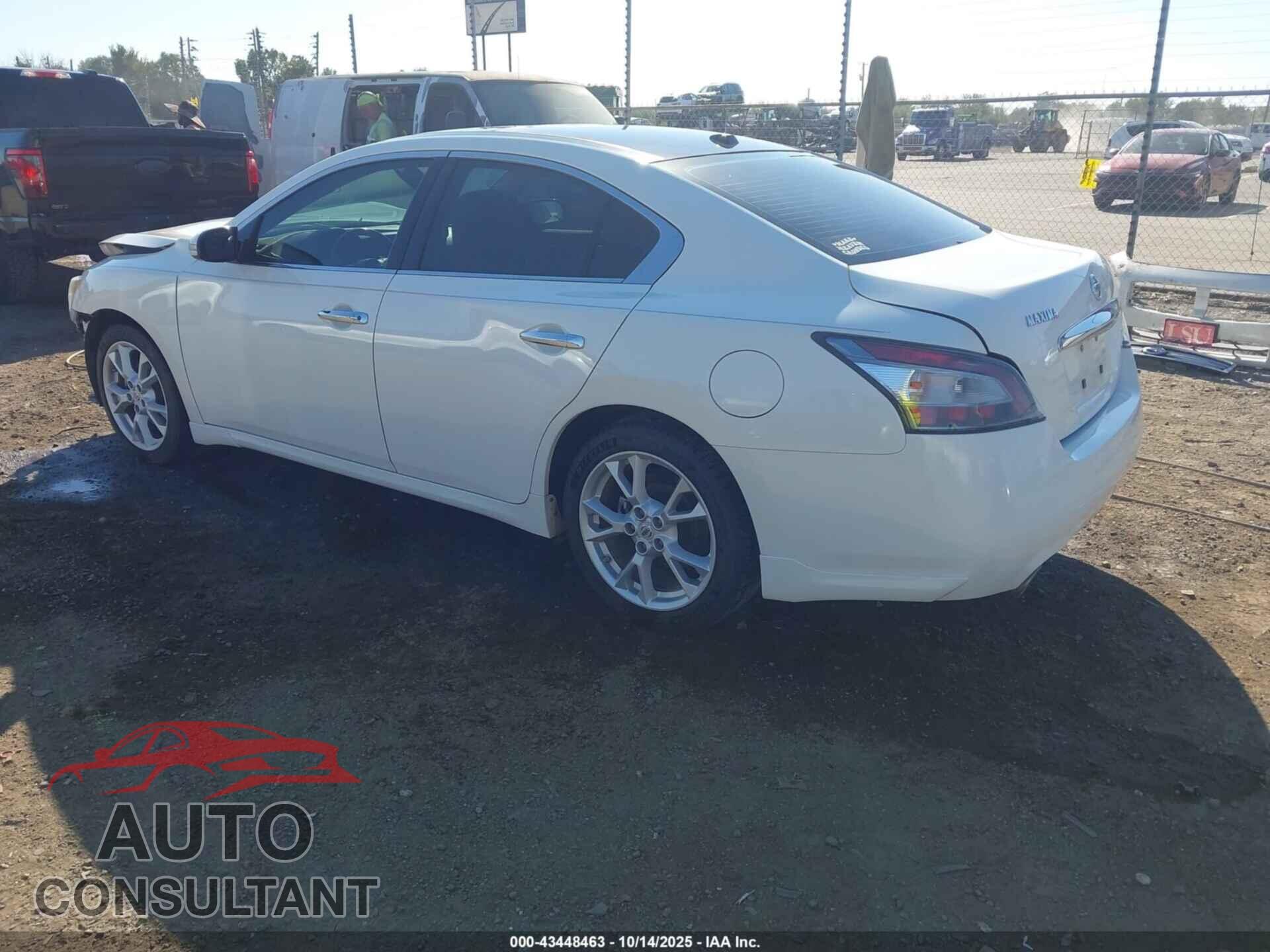 NISSAN MAXIMA 2012 - 1N4AA5AP9CC831208