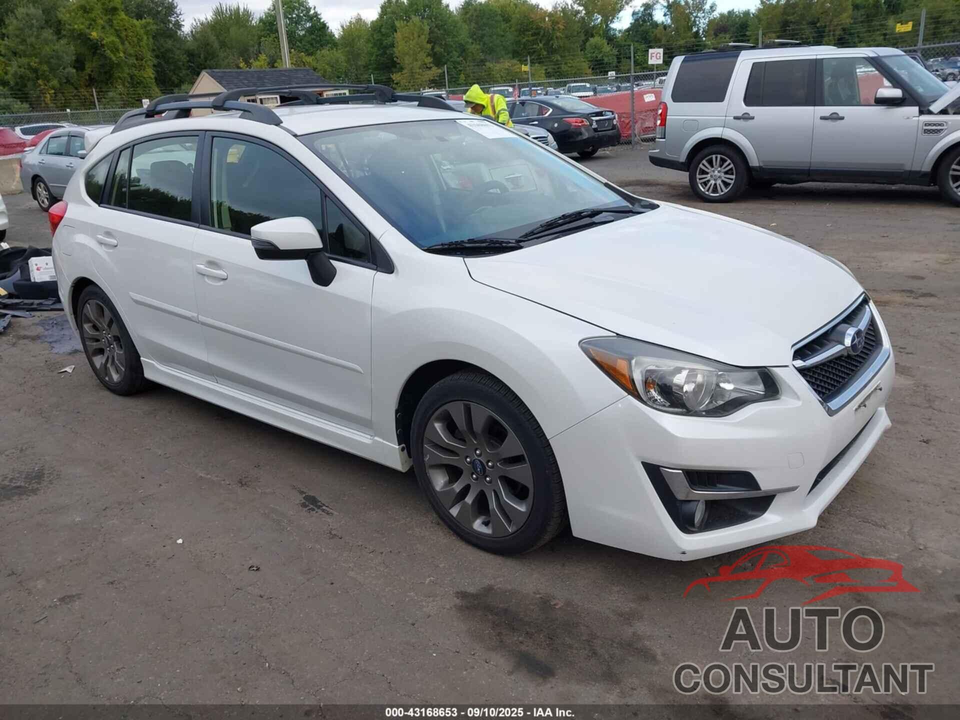 SUBARU IMPREZA 2016 - JF1GPAP66GG209633