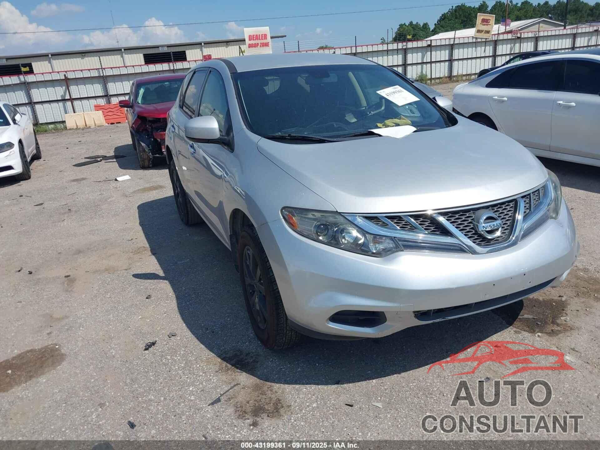 NISSAN MURANO 2014 - JN8AZ1MW1EW507643