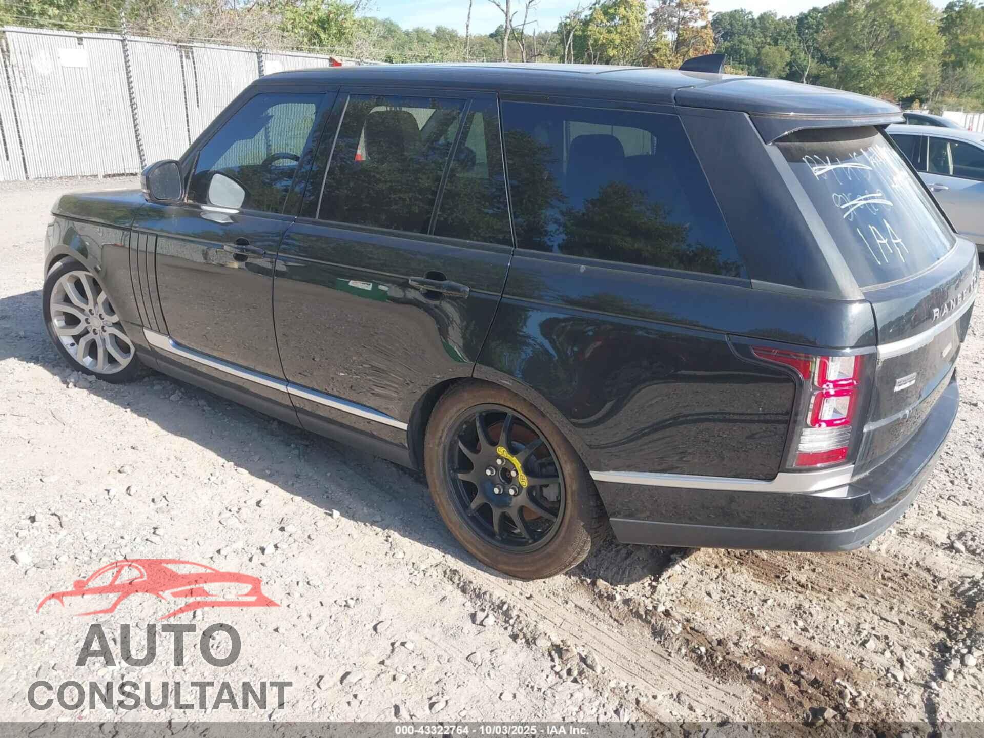 LAND ROVER RANGE ROVER 2017 - SALGS2FE2HA362711
