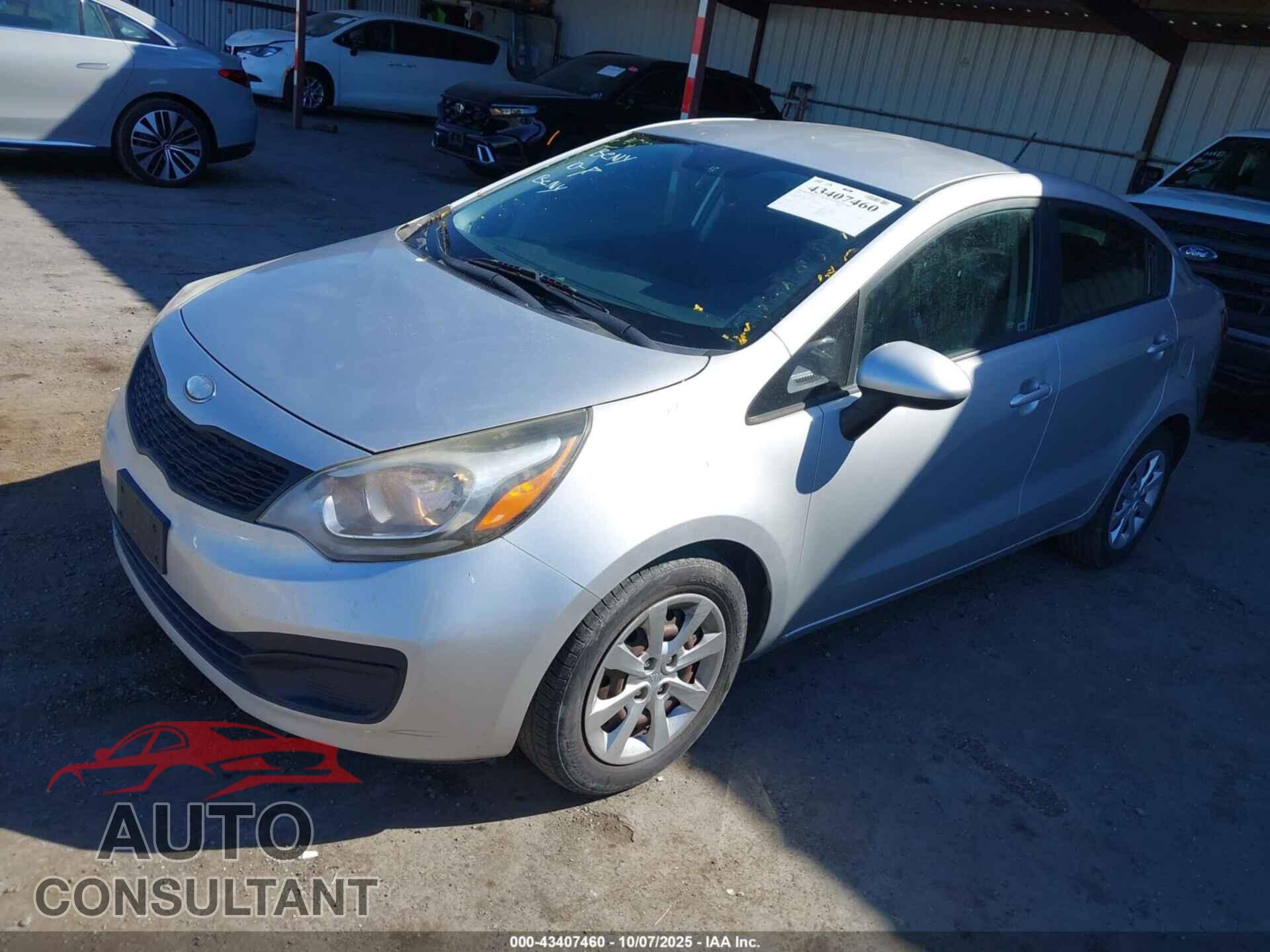 KIA RIO 2013 - KNADM4A30D6237514